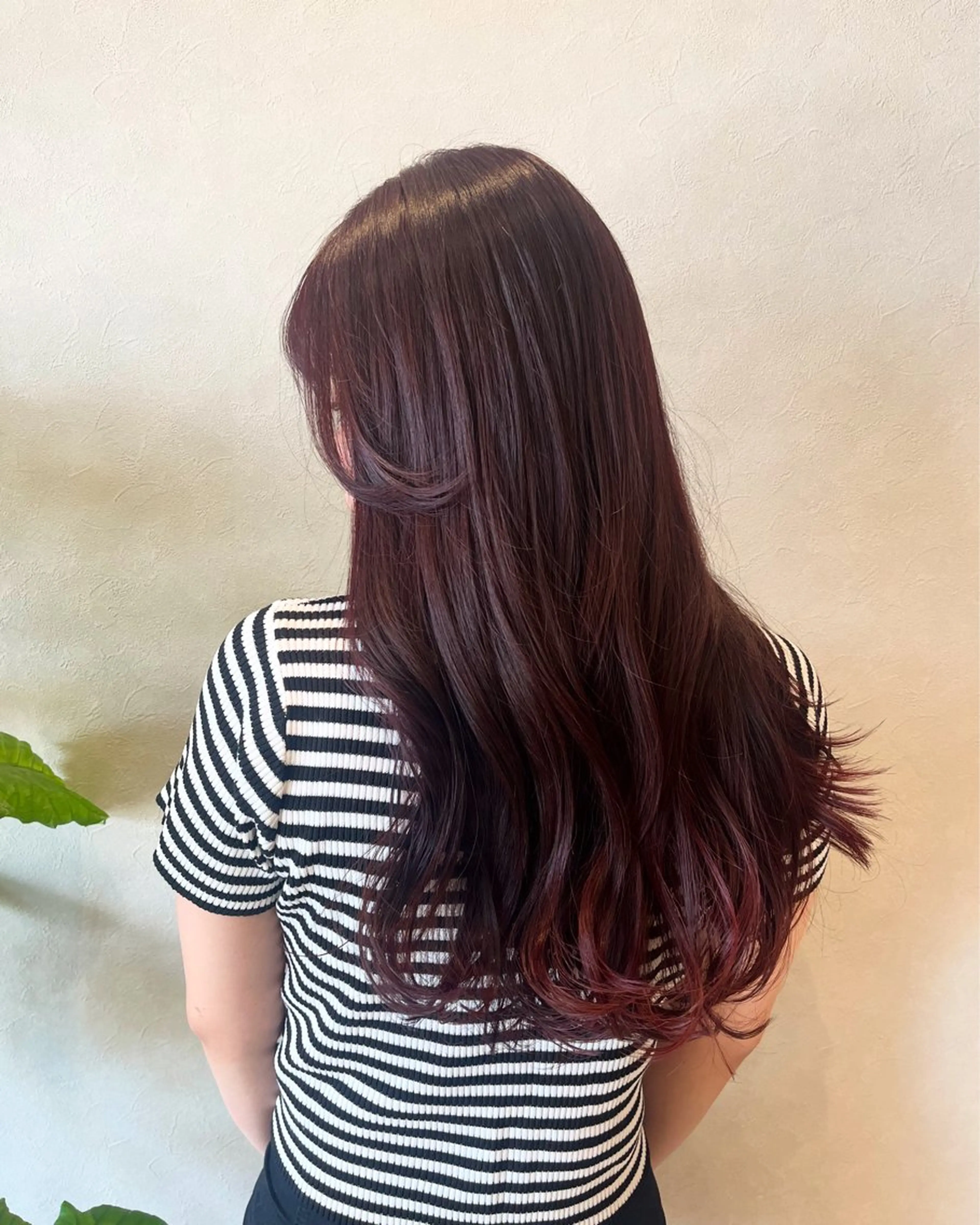 ロング 中城 叶子のヘアスタイル