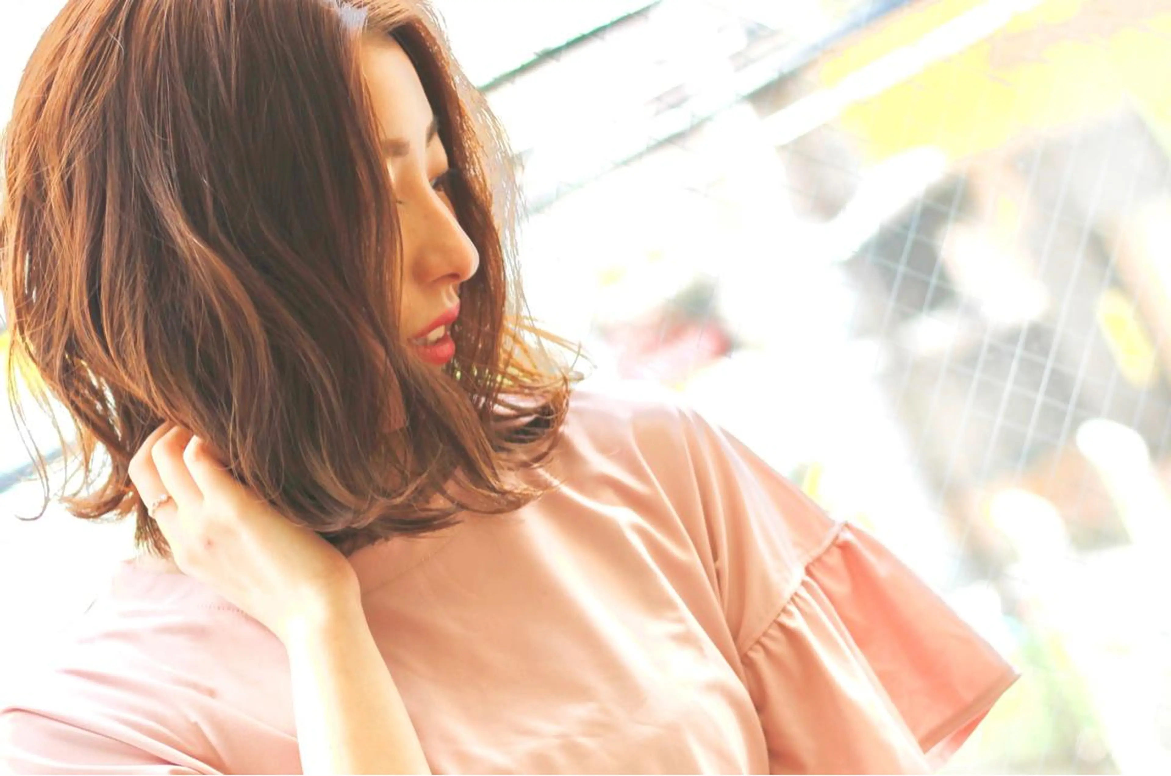 ミディアム ヘアアレンジ 西村 文豪のヘアスタイル