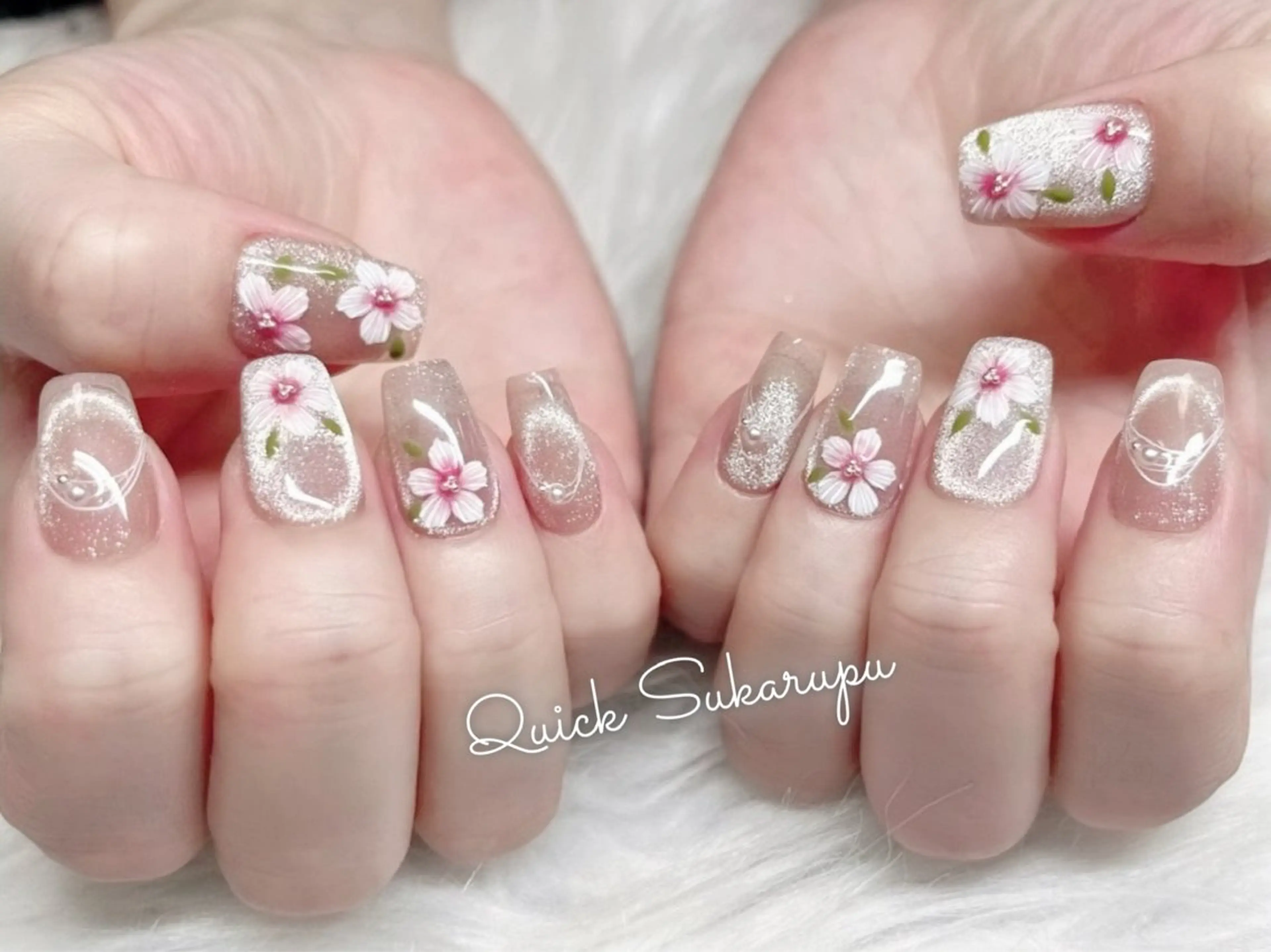 ネイル ハンドネイル Quick Sukarupu 高田馬場店所属・Quick Sukarupuのネイルデザイン