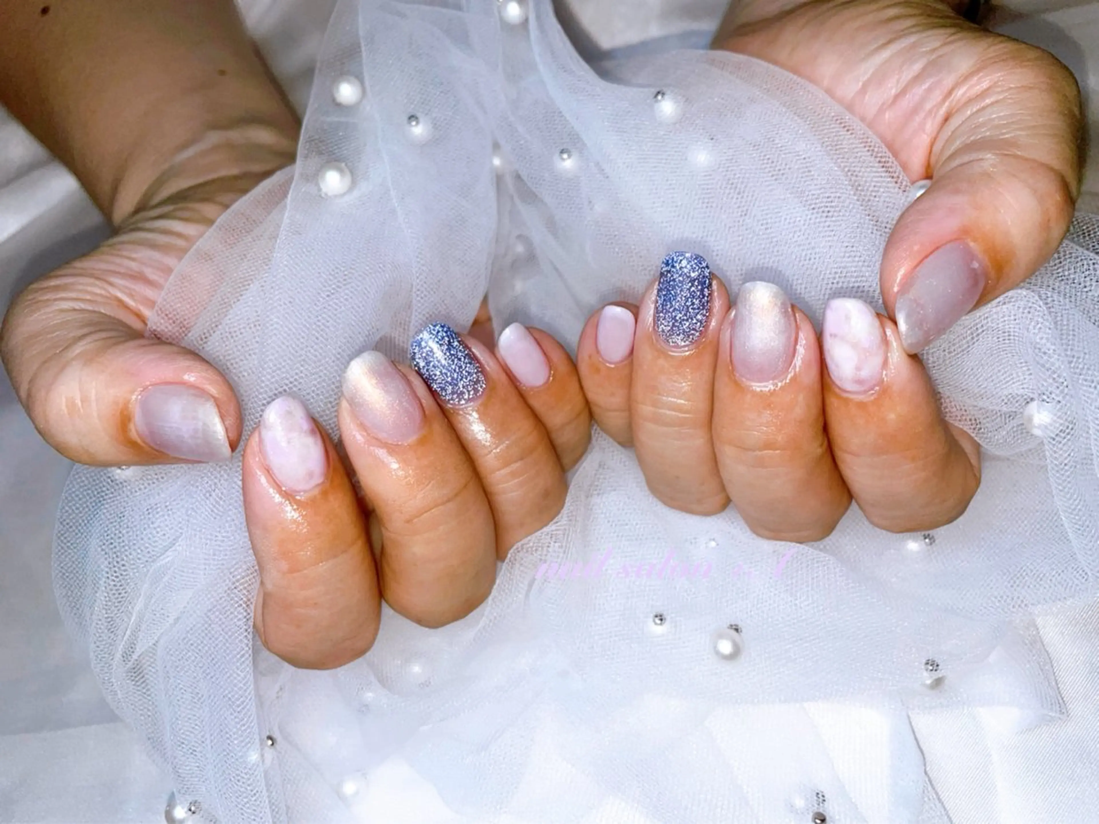 ミディアム ハンドネイル nail salon +A所属・Nail Salon +Aのネイルデザイン