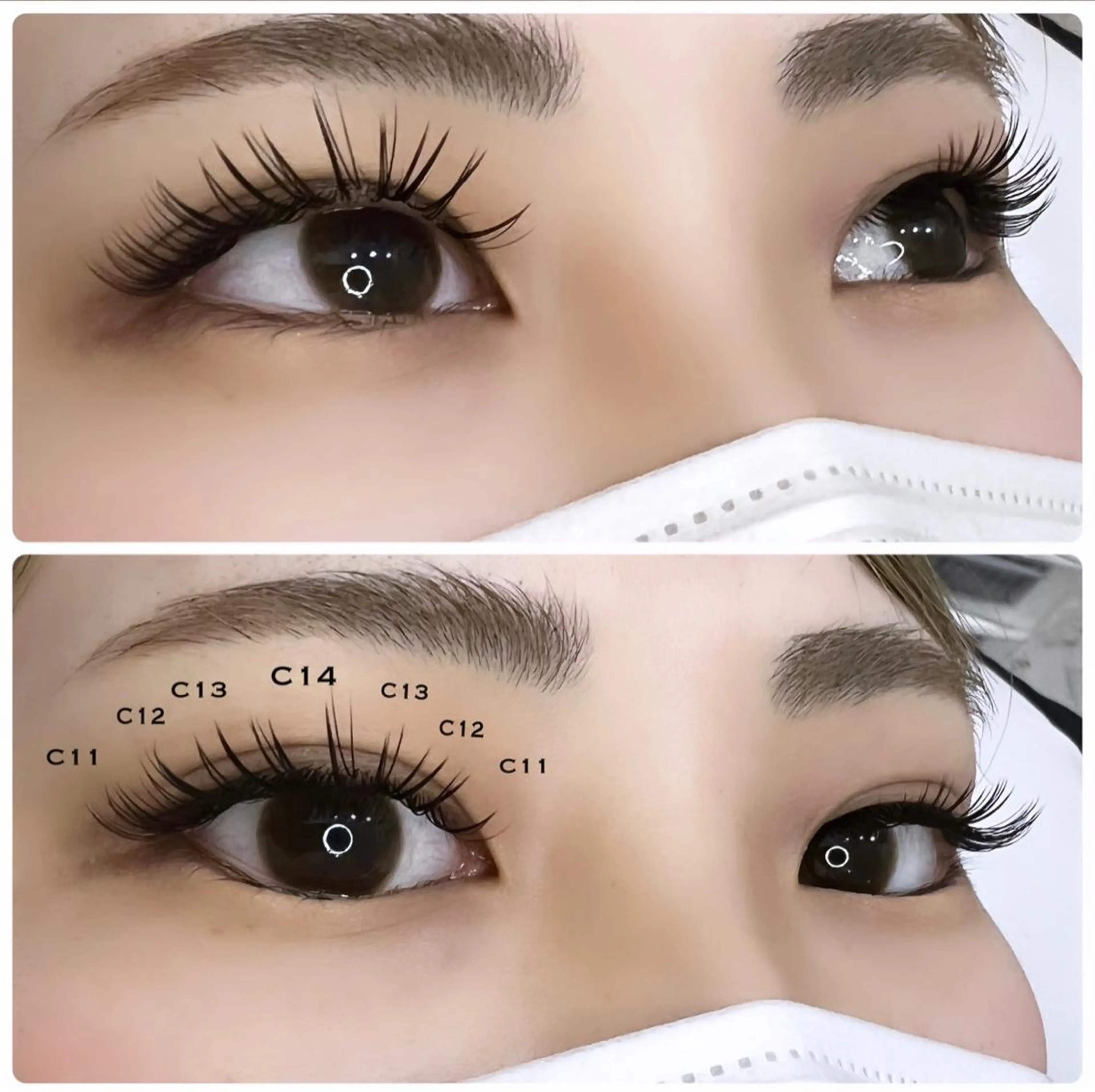 マツエク・マツパ Mier所属・太田 莉菜のマツエク・マツパデザイン