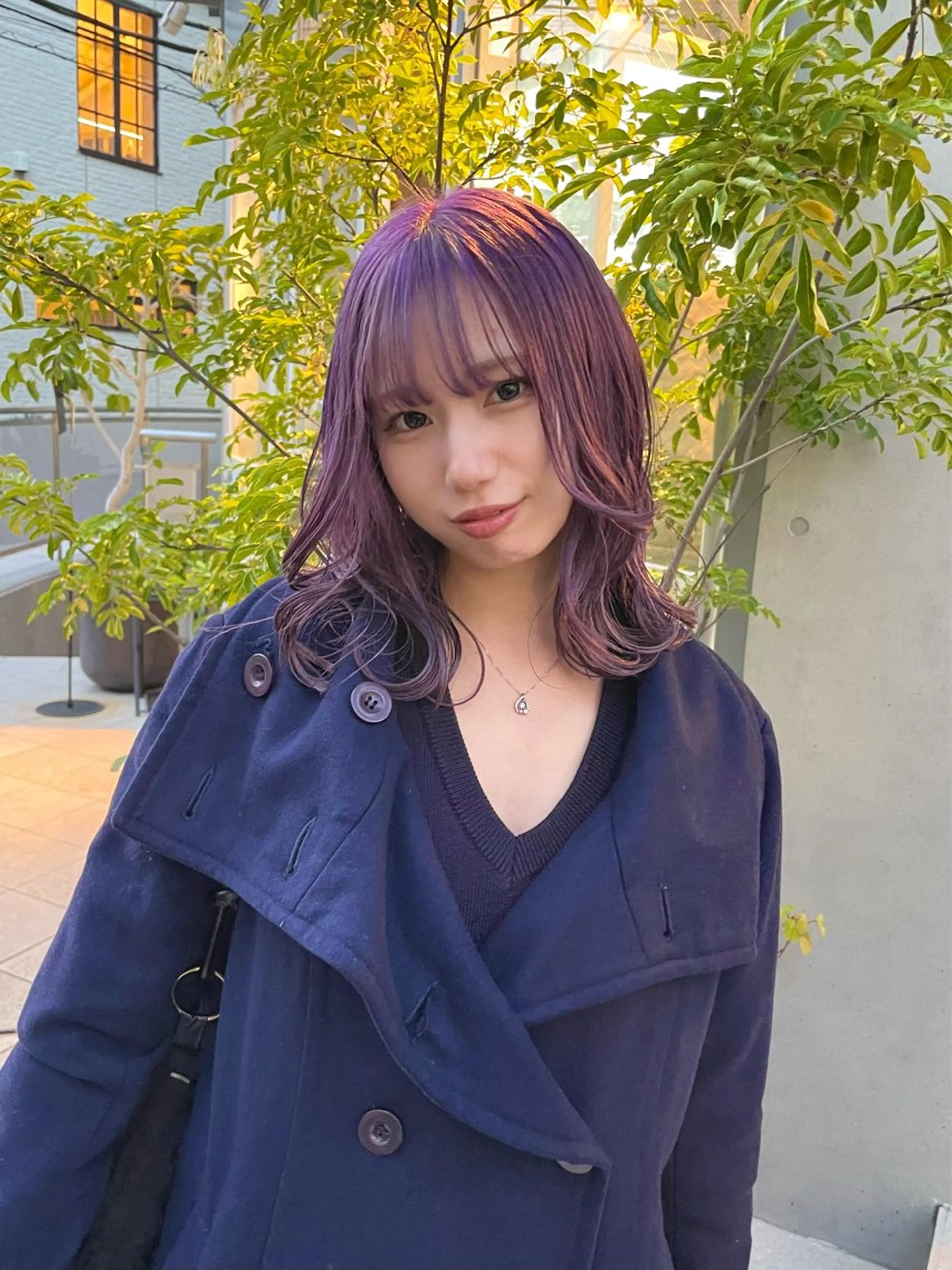カラー ヘアカラー トリートメント ミルクティーベージュ ブリーチ🖤サヤカのヘアスタイル