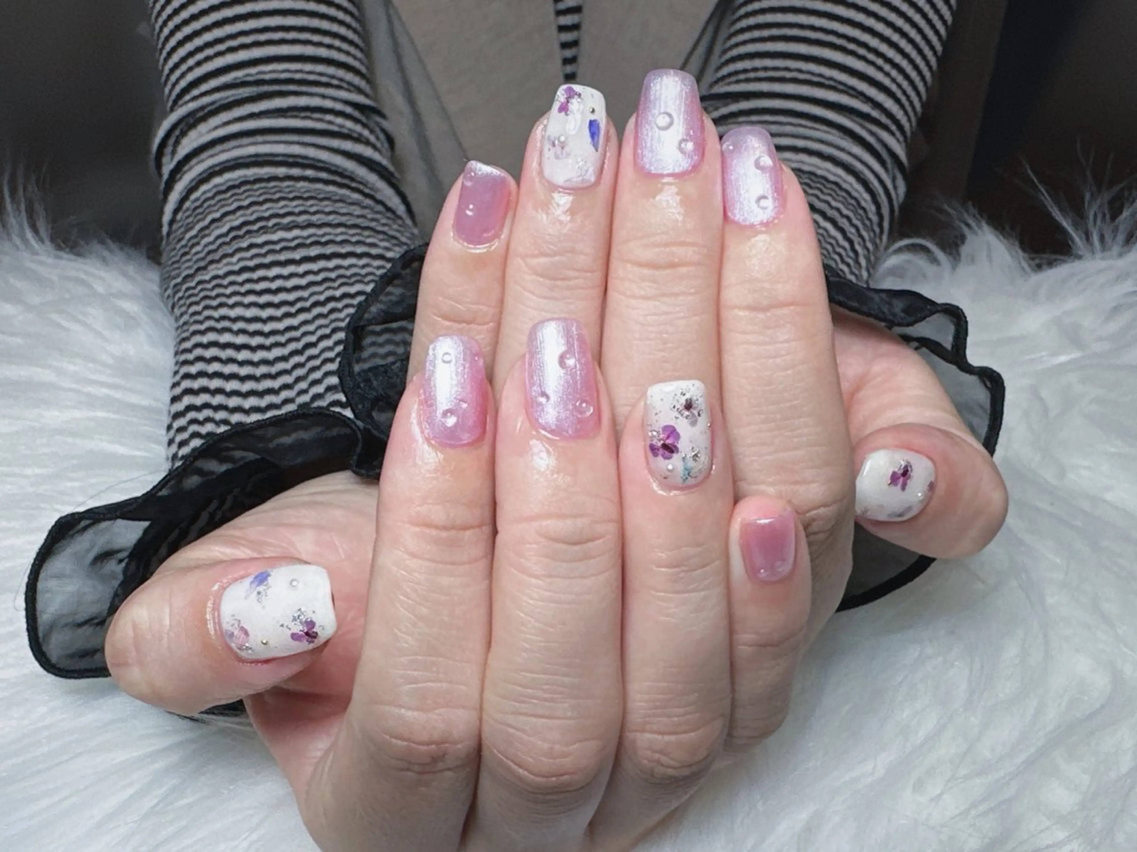 ネイル 【Eclat ｴｸﾗ】nail＆beauty所属・Eclat〔ｴｸﾗ〕 MOEKA𝜗𝜚*のネイルデザイン