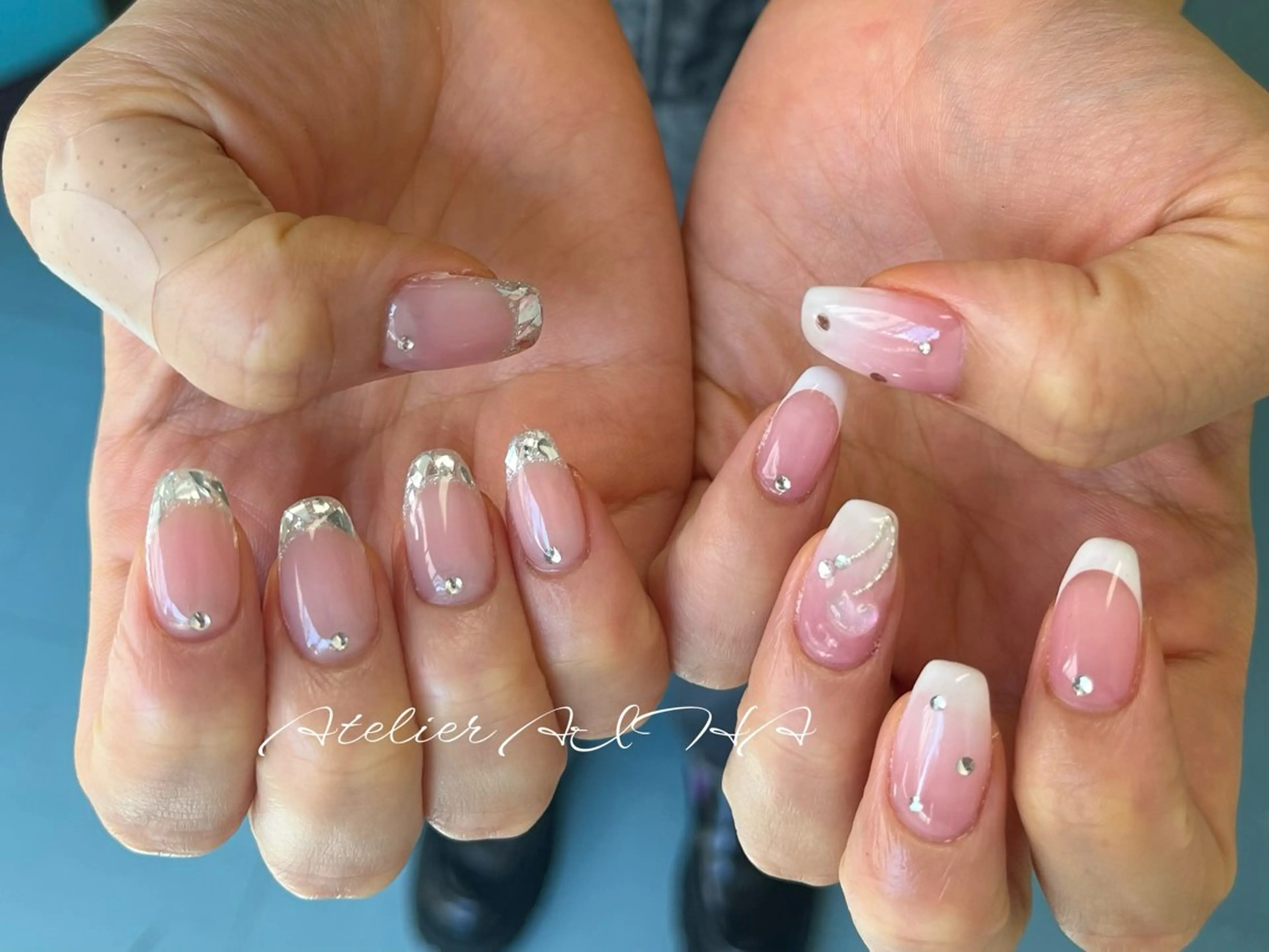 セミロング アトリエAIHA所属・アトリエAIHA★ フィルイン推奨サロンのネイルデザイン