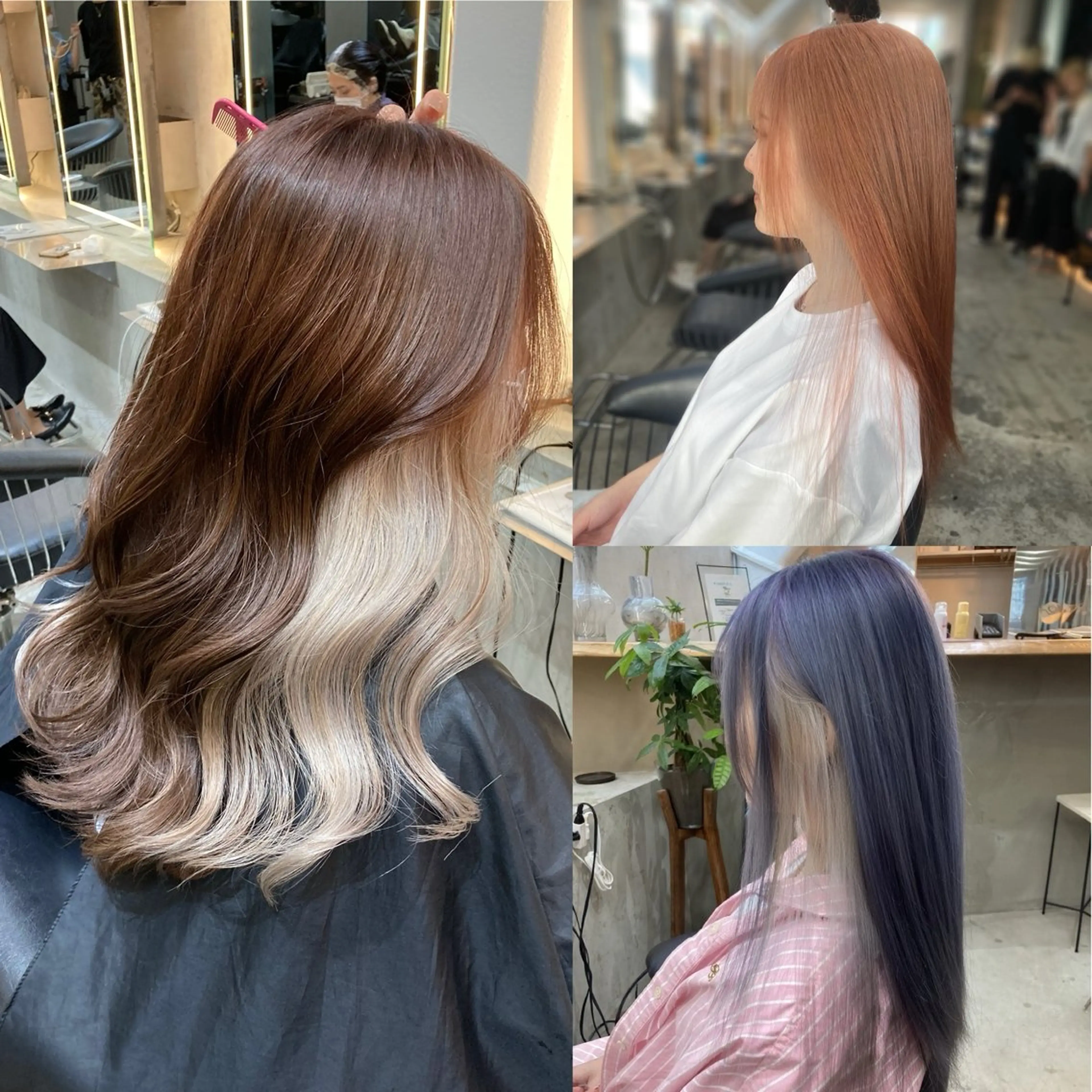 ロング カット ヘアカラー ダブルカラー /垣尾颯大のヘアスタイル