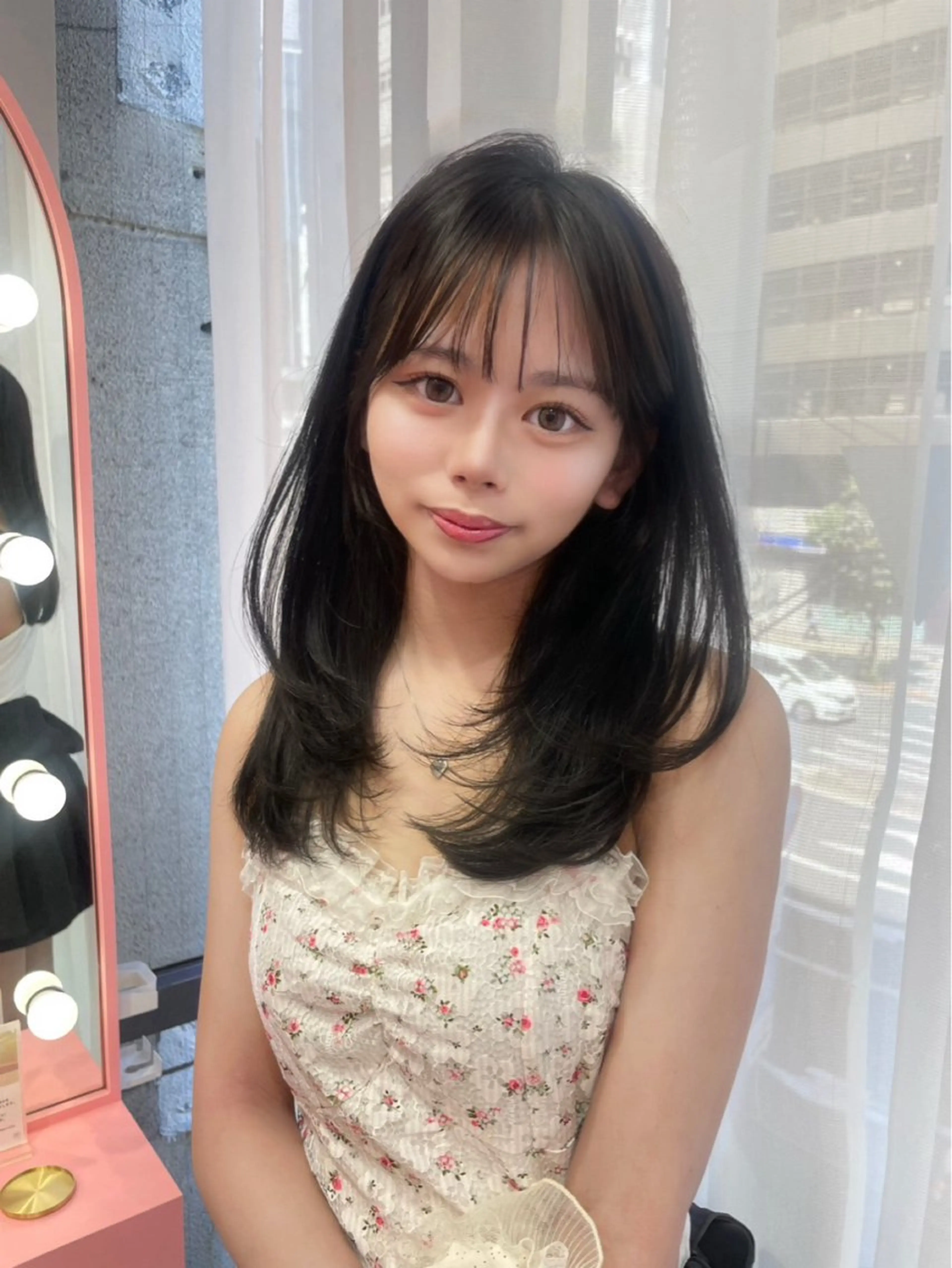 ミディアム Ayaka♡｜ ナチュラル｜ガーリーのヘアスタイル