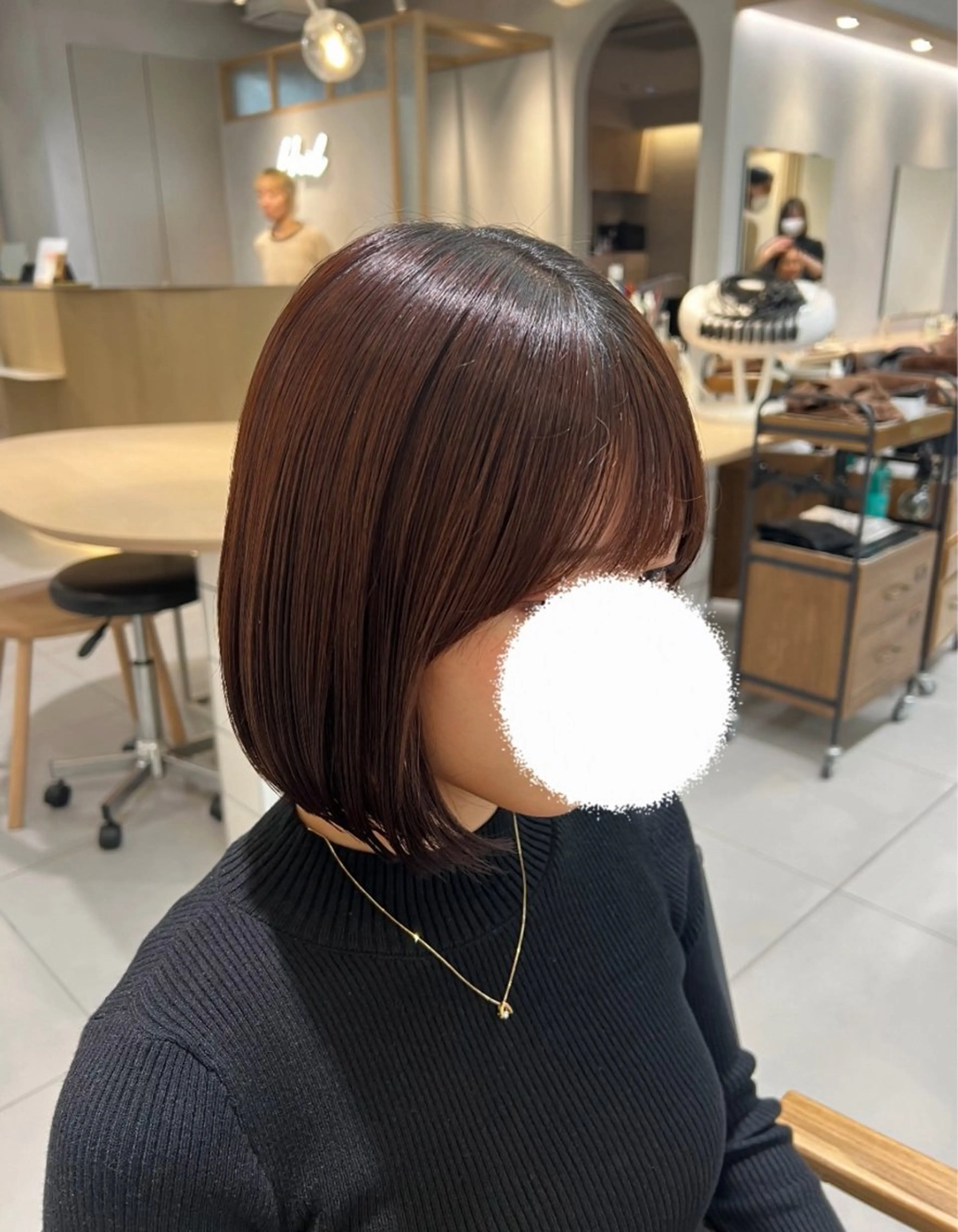 ショート Heil所属・透明感カラー 🩷ྀིAYAKAのヘアスタイル