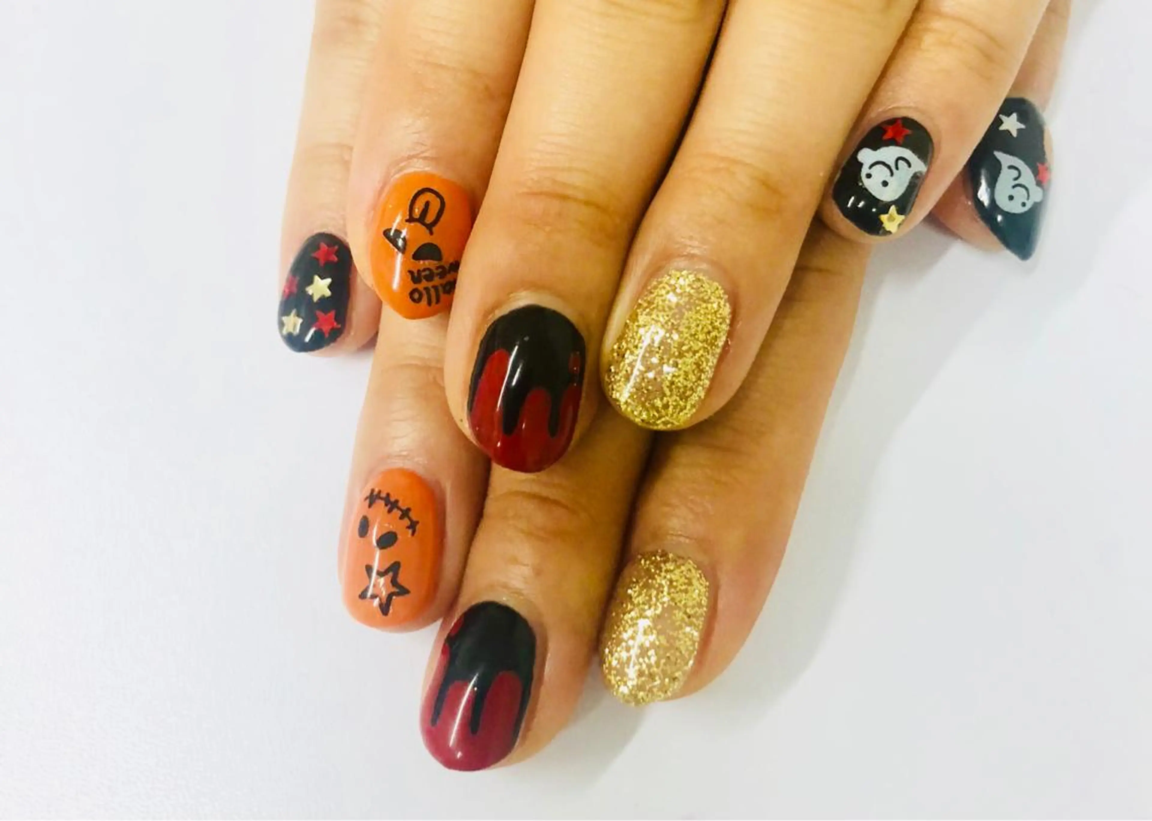 ネイル Beauty Salon Ace（ネイルサロン　エース）所属・池袋フィルイン Ace♡長さだしのネイルデザイン