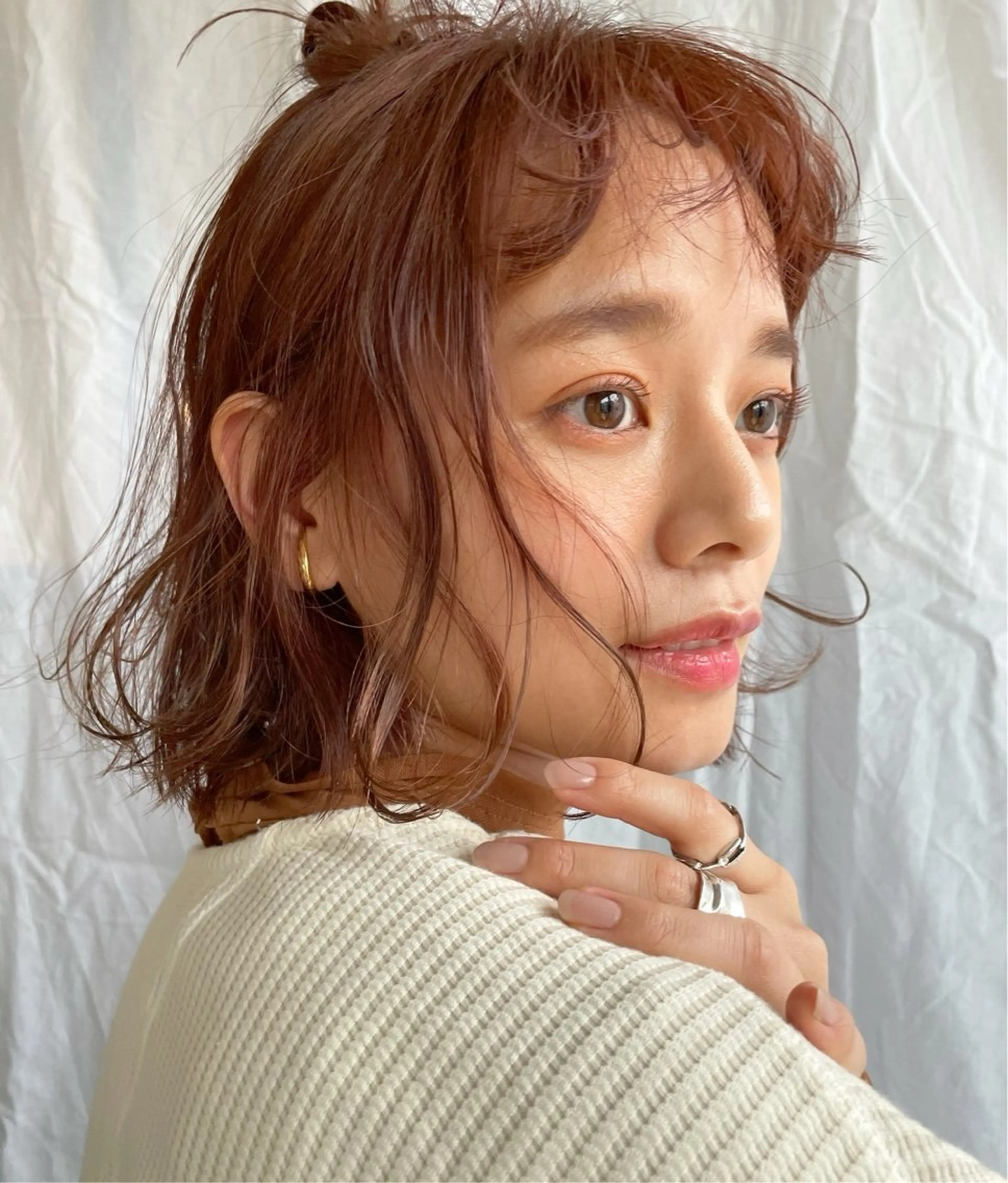 カラー 🎀RAMU🎀 似合わせ／透明感🫧のヘアスタイル