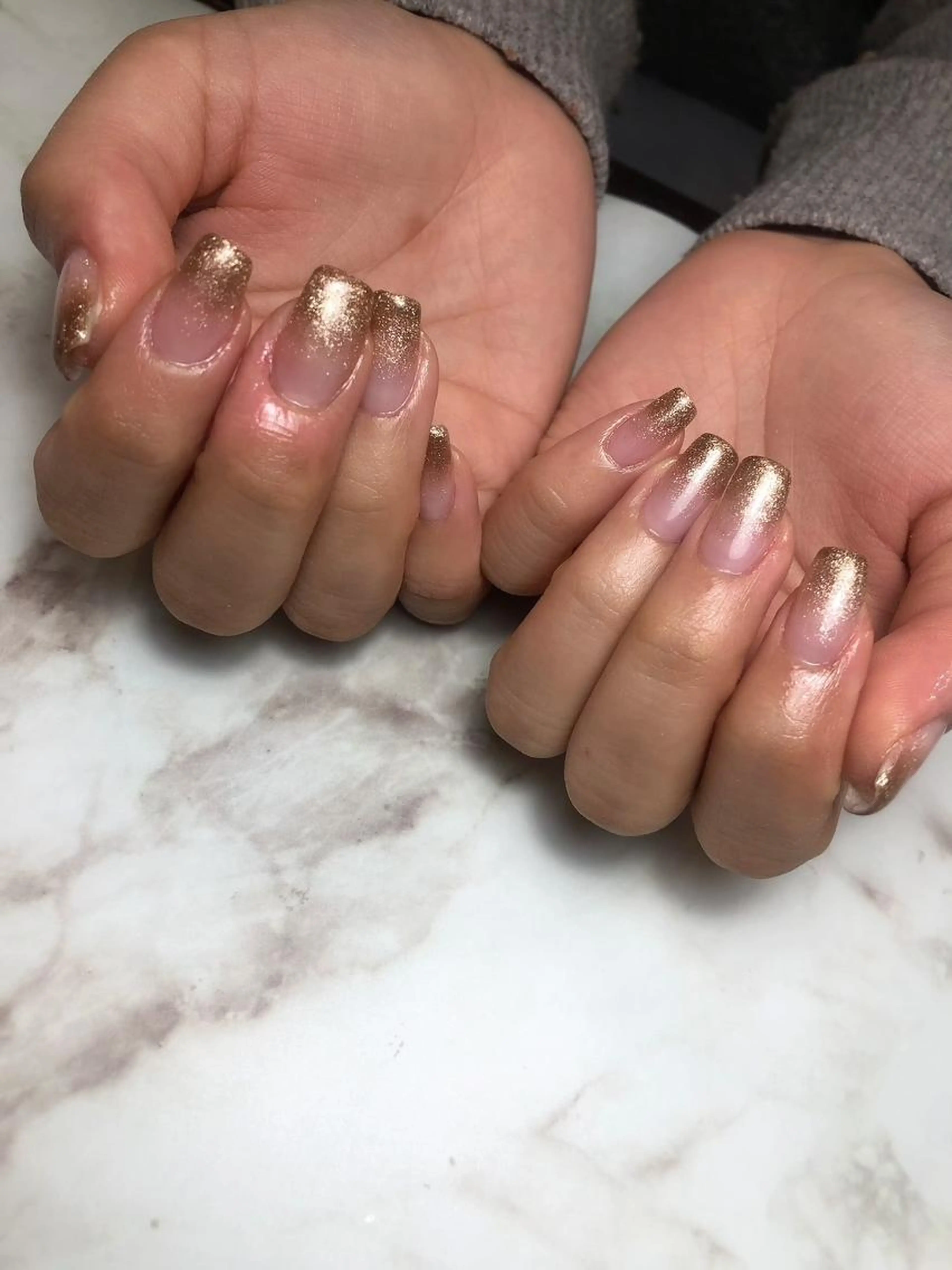 特価★【オフ有り】300色から選べる！ラメグラデーション（（新規、自店４週内、オフ無料）土日祝+500円の写真