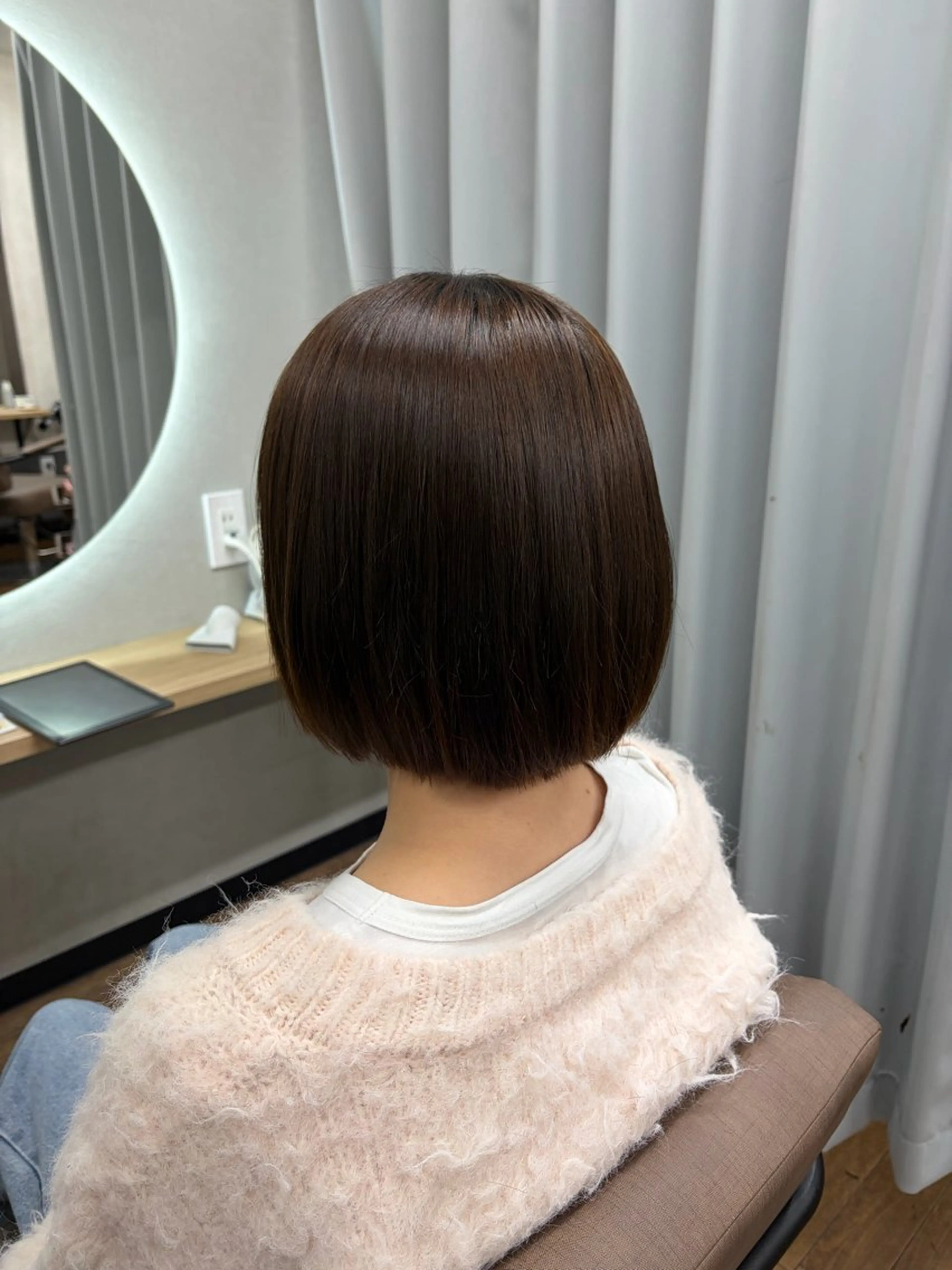 ショート ショートヘア カット 縮毛矯正 トリートメント TELA HAIR 幕張本郷所属・TELA HAIR 幕張本郷店 千尋のヘアスタイル