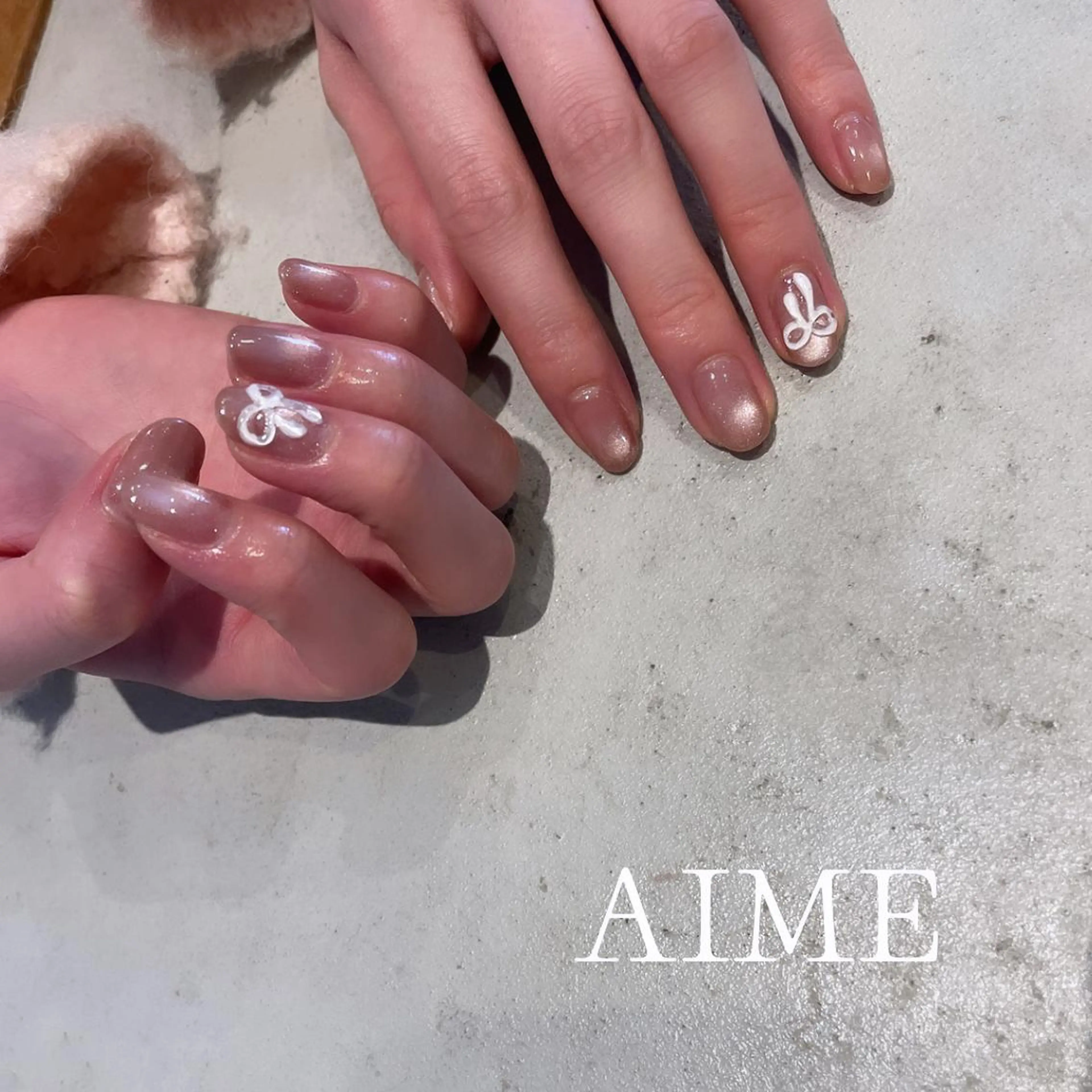 ネイル アートネイル ハンドネイル AIME （momo）のネイルデザイン