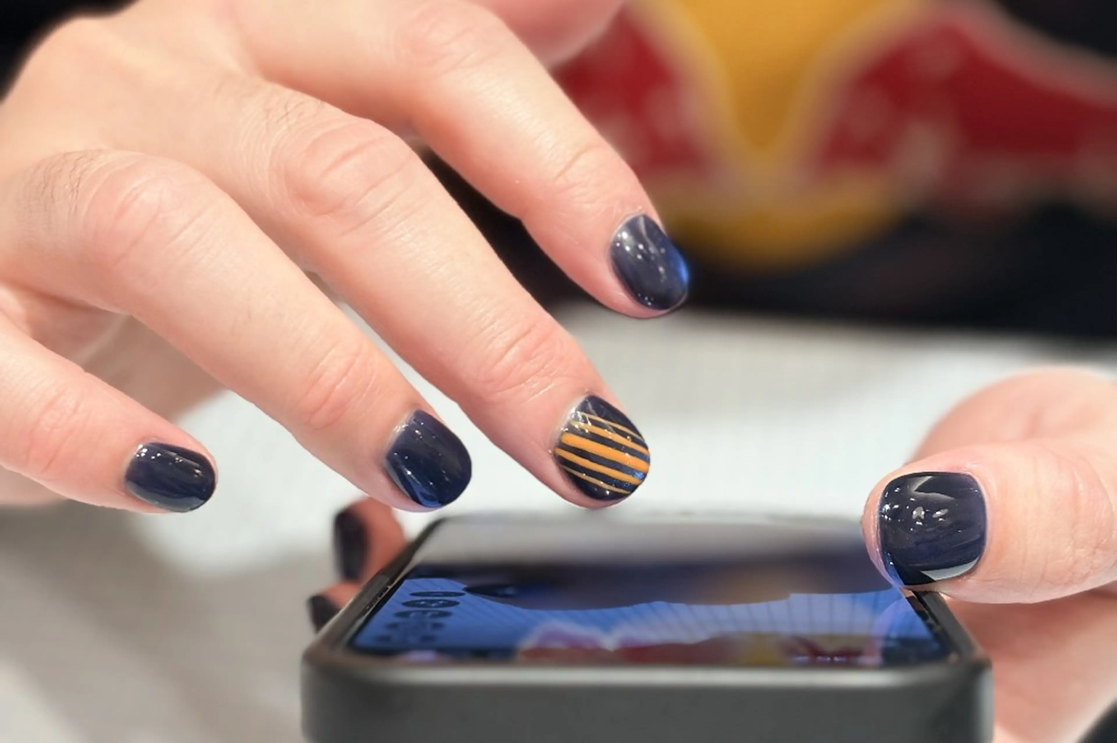 ネイル チークネイル フラッシュネイル フットネイル フレンチネイル ジェルネイル HALOネイルサロン YIYIのネイルデザイン