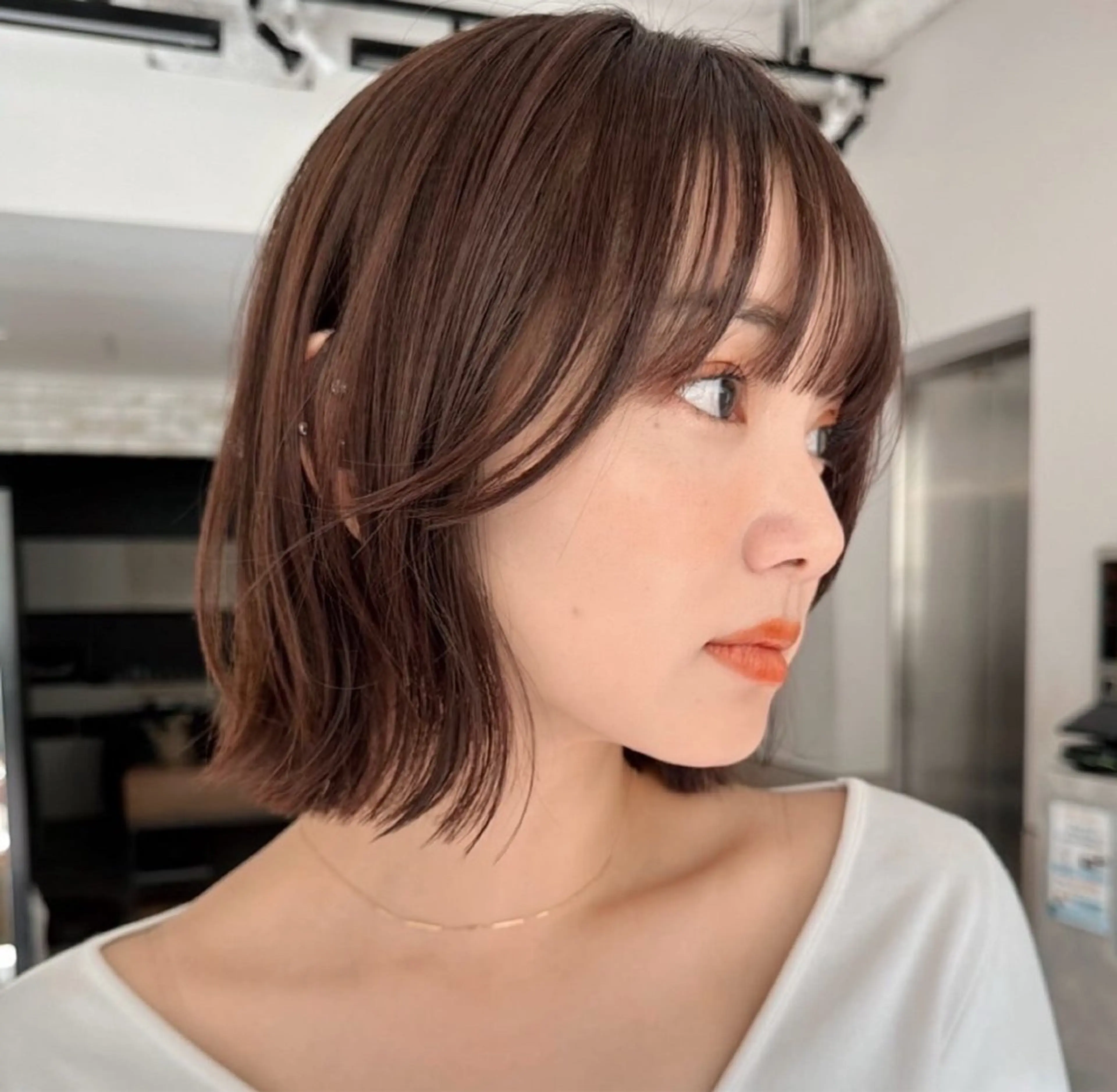 【ご新規様限定メニュー】🖤ボブカットモデル➕オージュアヘアケアトリートメント✨️の写真