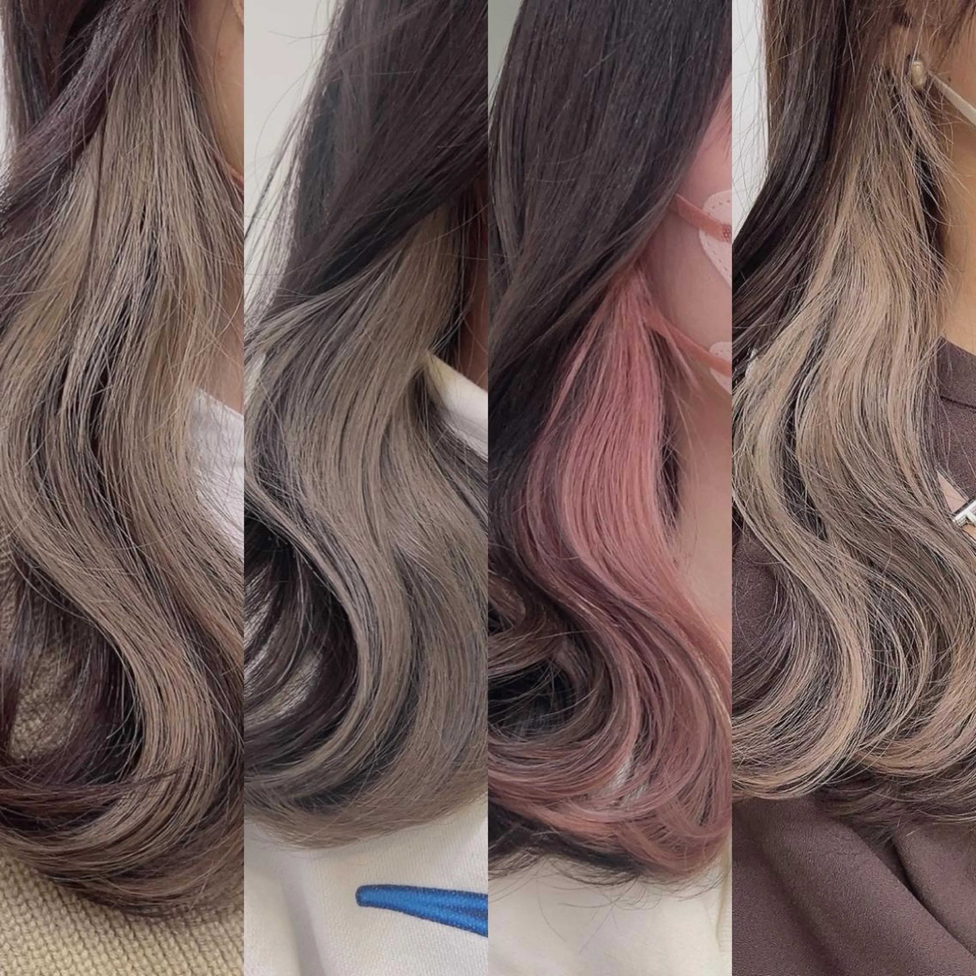 ミディアム カラー ヘアカラー トリートメント ヘッドスパ ヘアセット 🥞ベージュ系カラー 【すずきりほ】🥞のヘアスタイル