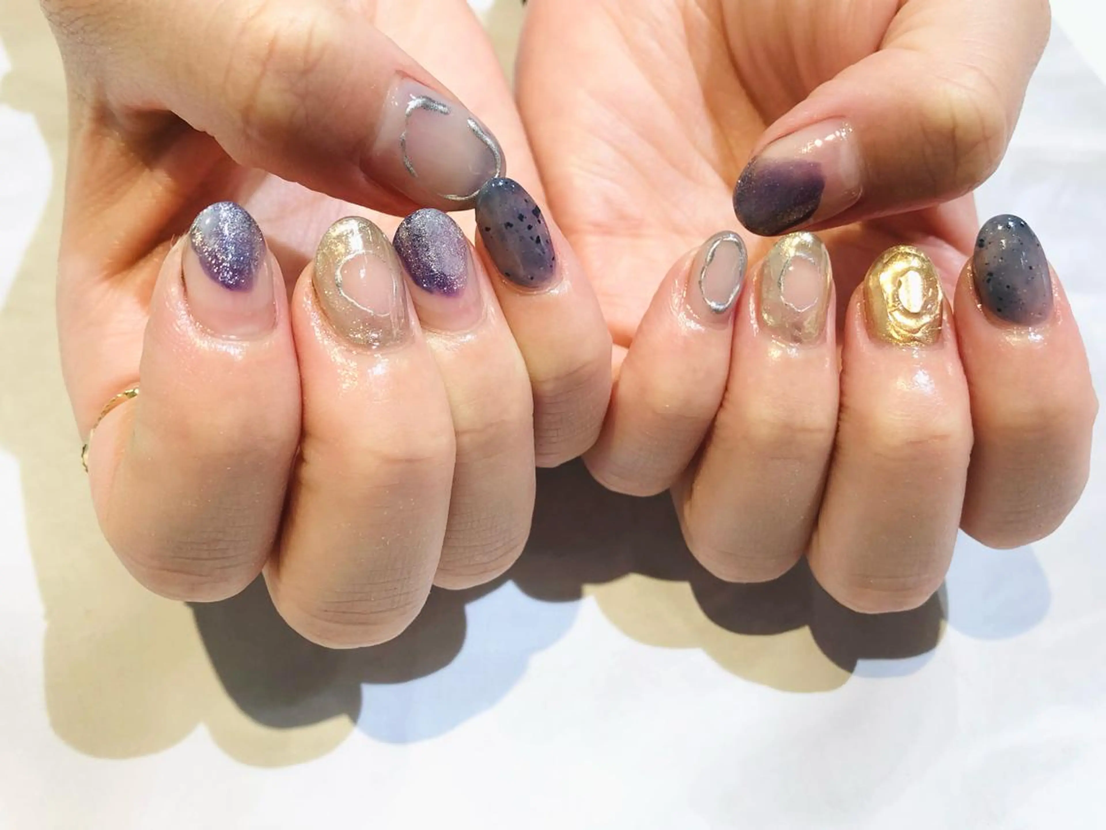 ネイル 舞田 苑香のネイルデザイン