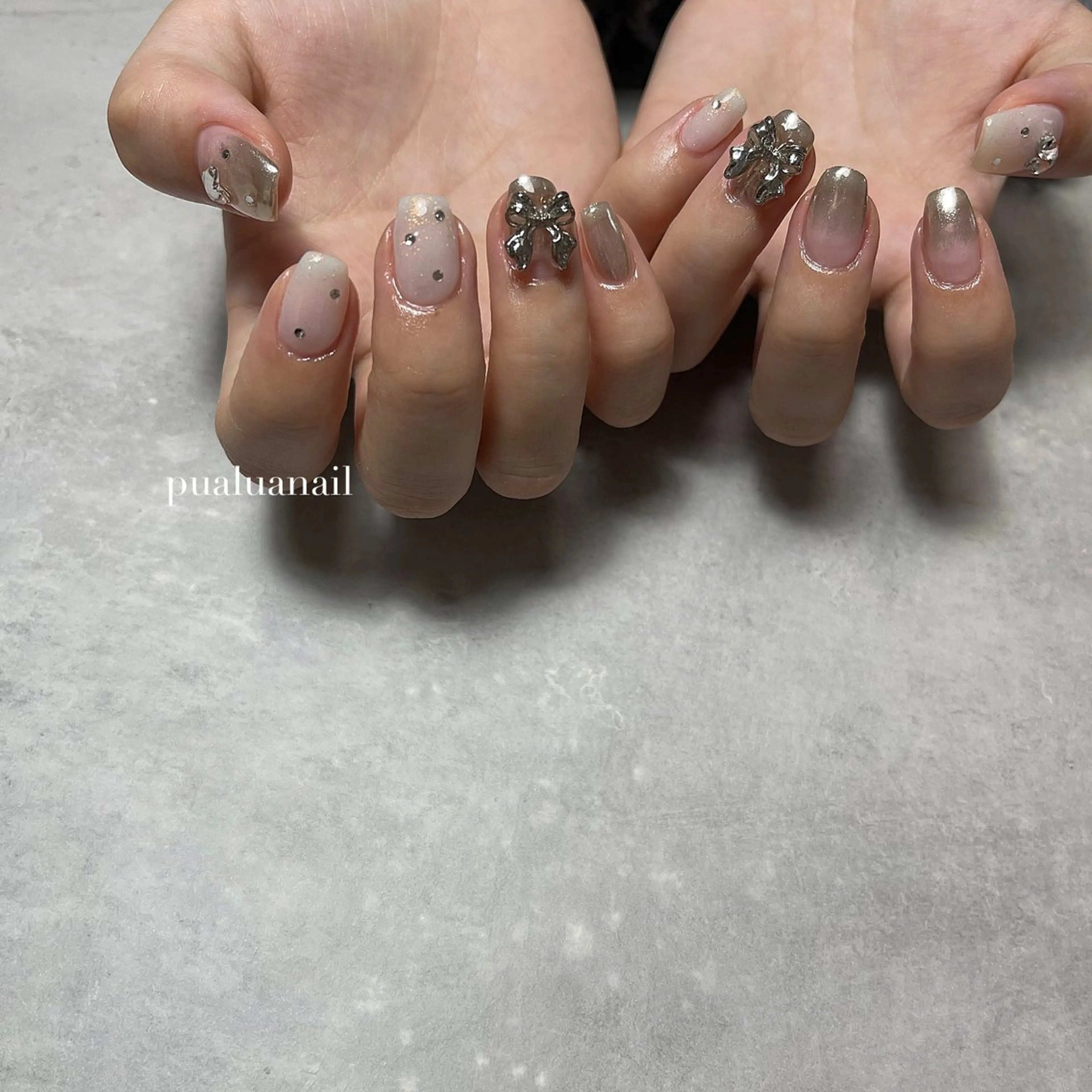 ネイル ハンドネイル pualua miharuのネイルデザイン