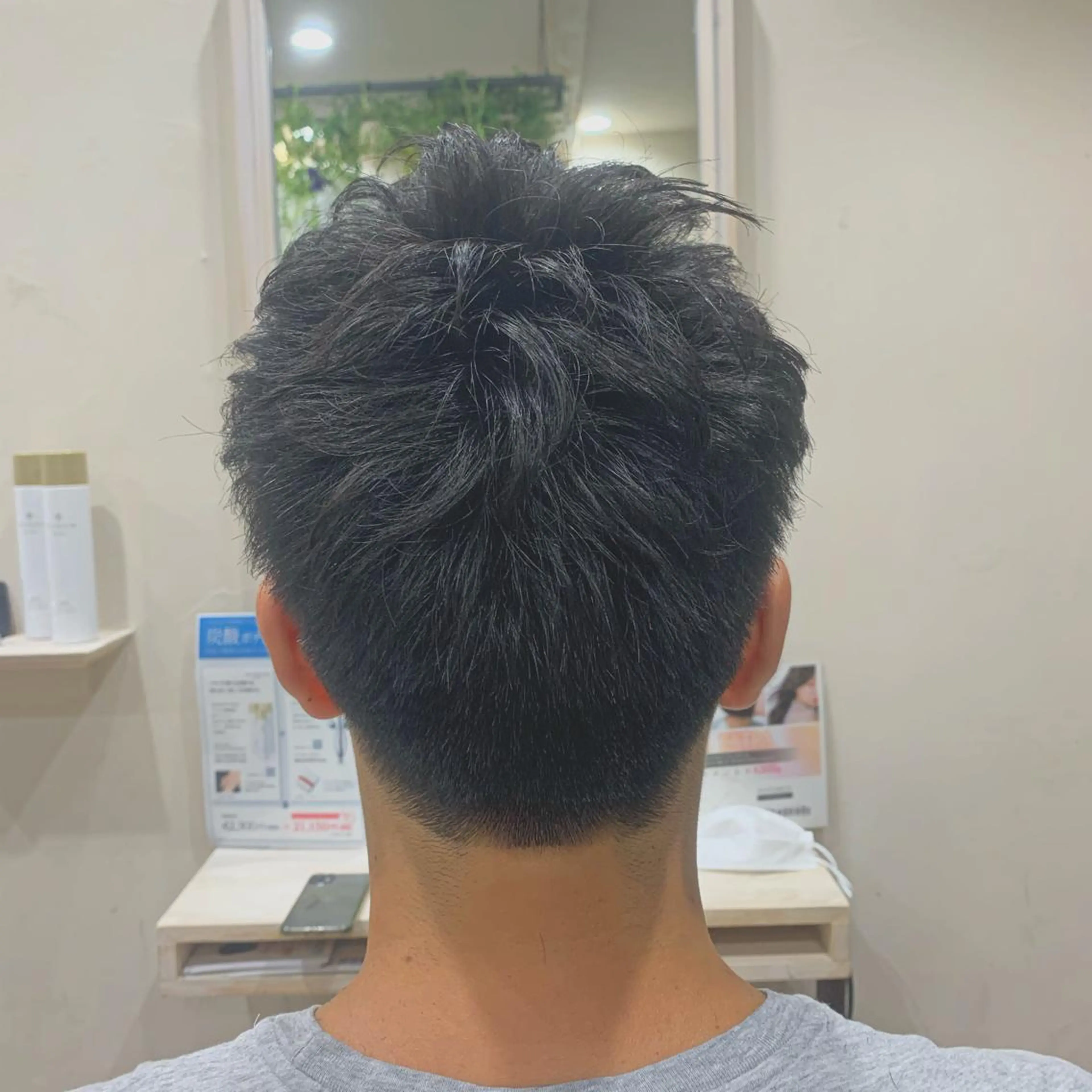 ショート カラー パーマ メンズ メンズパーマ ショートヘア トリートメント 🐤 こじま🐤のヘアスタイル