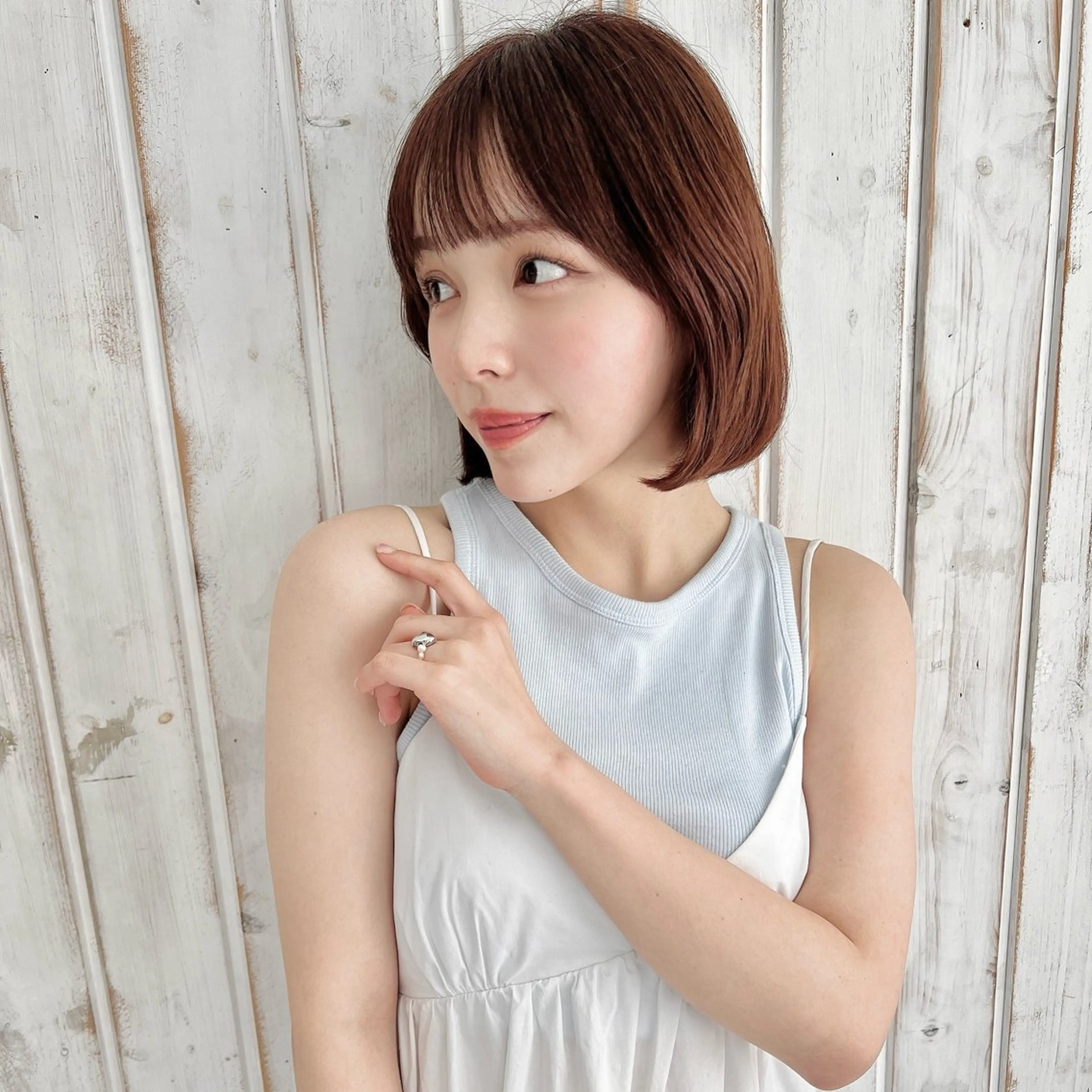 ショート ボブ/髪質改善/ ミディアム/浅川俊輝のヘアスタイル