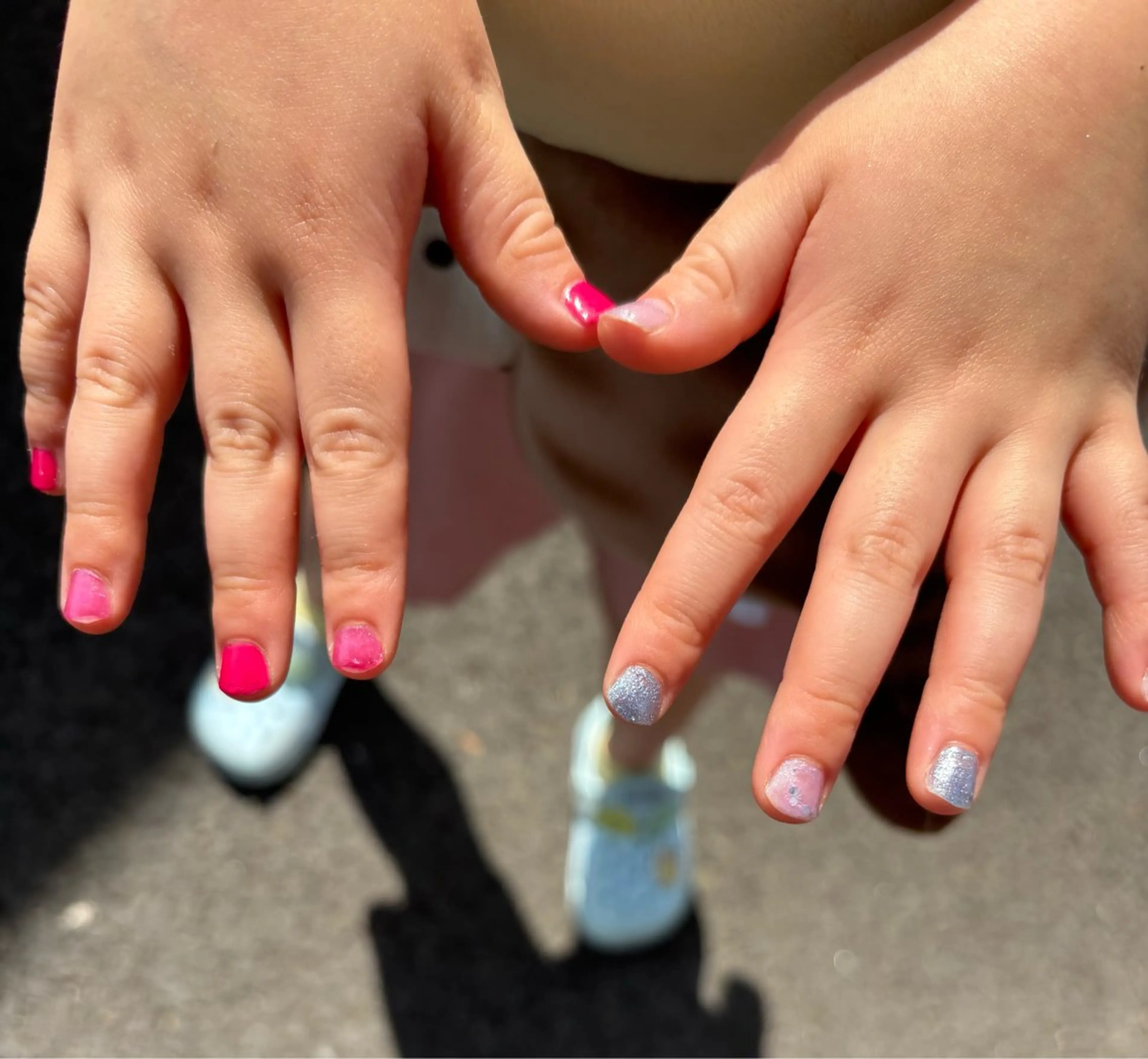 キッズネイル👧🌺小・中学生限定‼️の写真