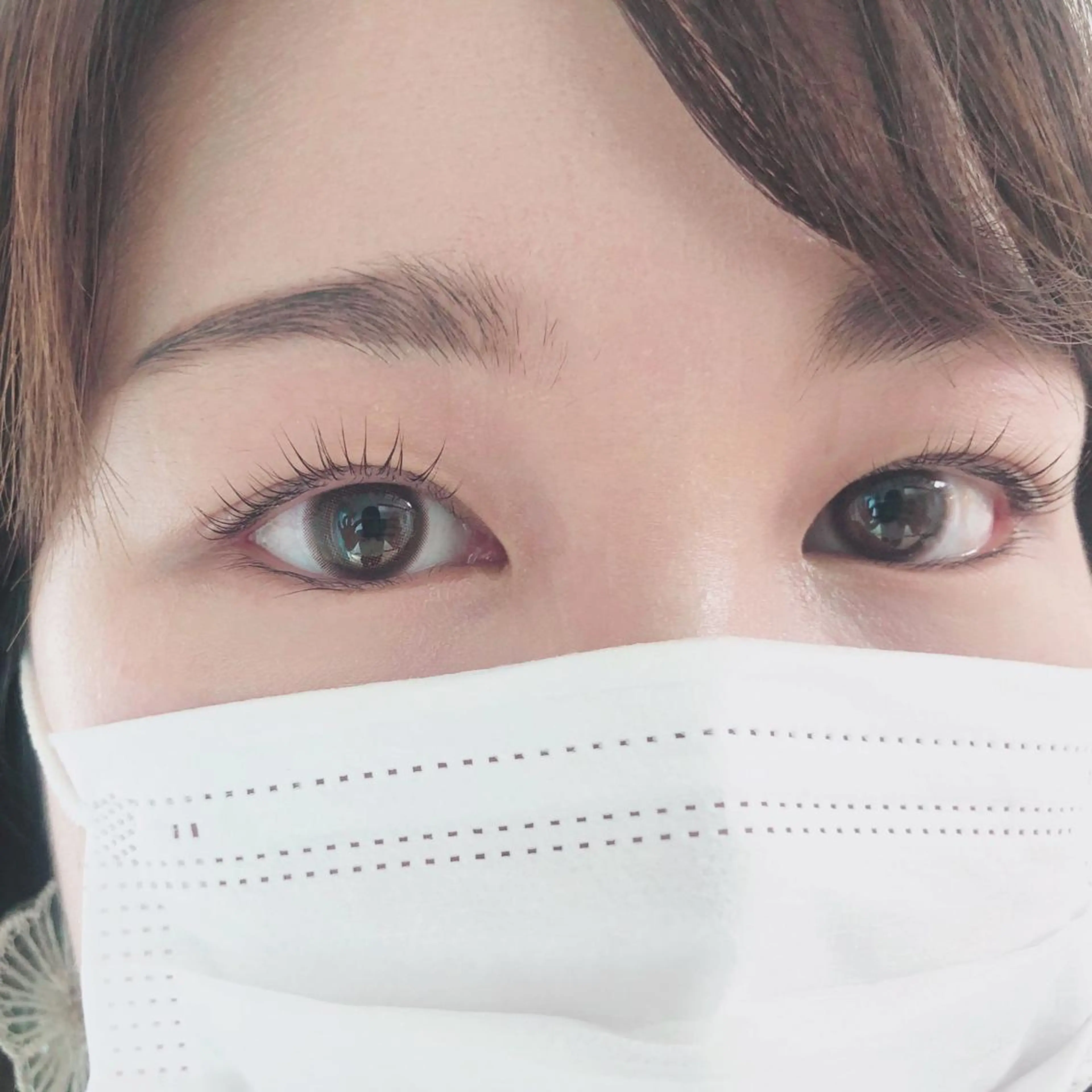 マツエク・マツパ Aim NAIL&EYELASH.BROW立花店所属・Aim立花店 Mihoのマツエク・マツパデザイン