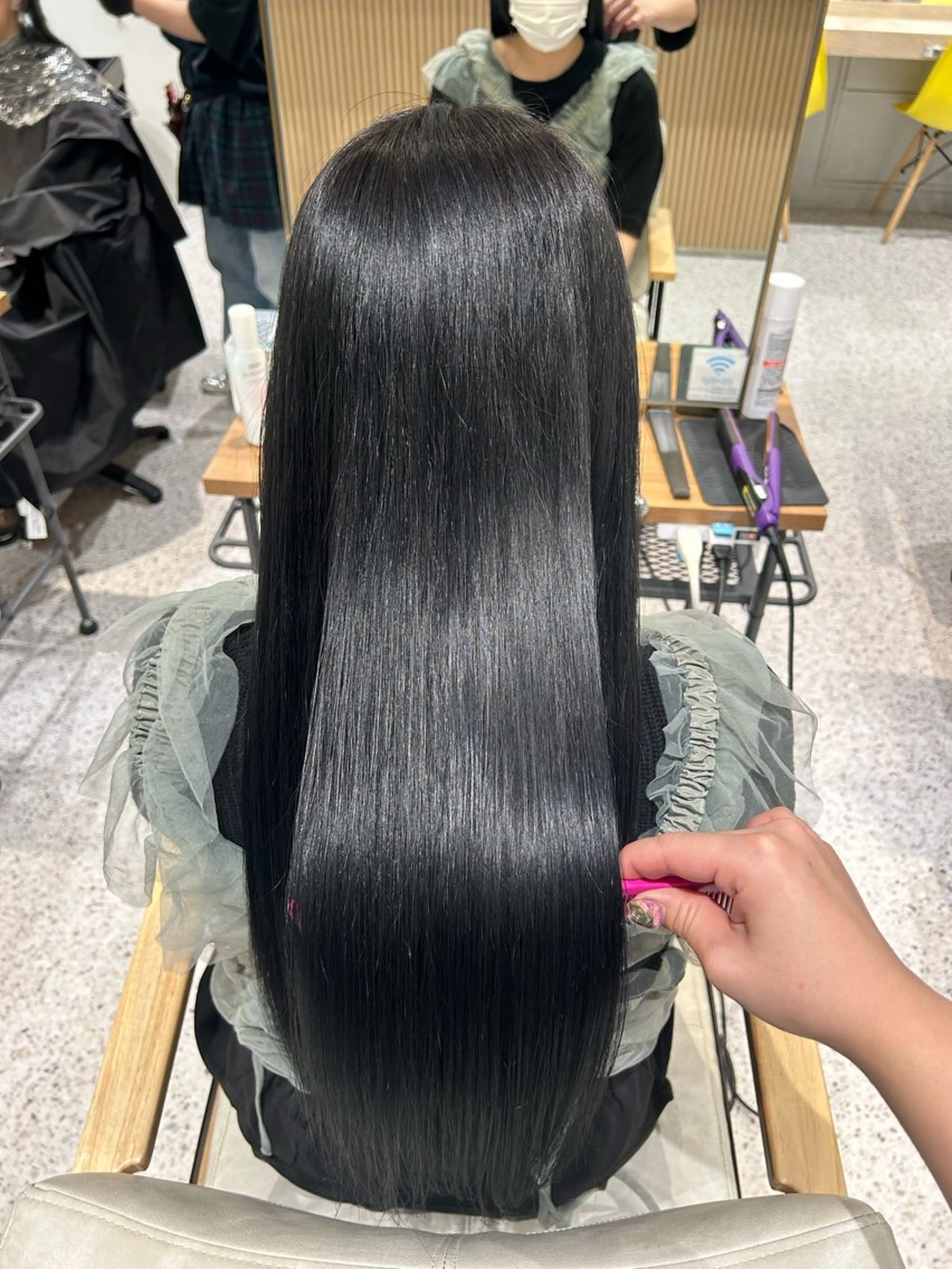 ロング 髪質改善 トリートメント hair&eye🎀 /momoKaのマツエク・マツパデザイン