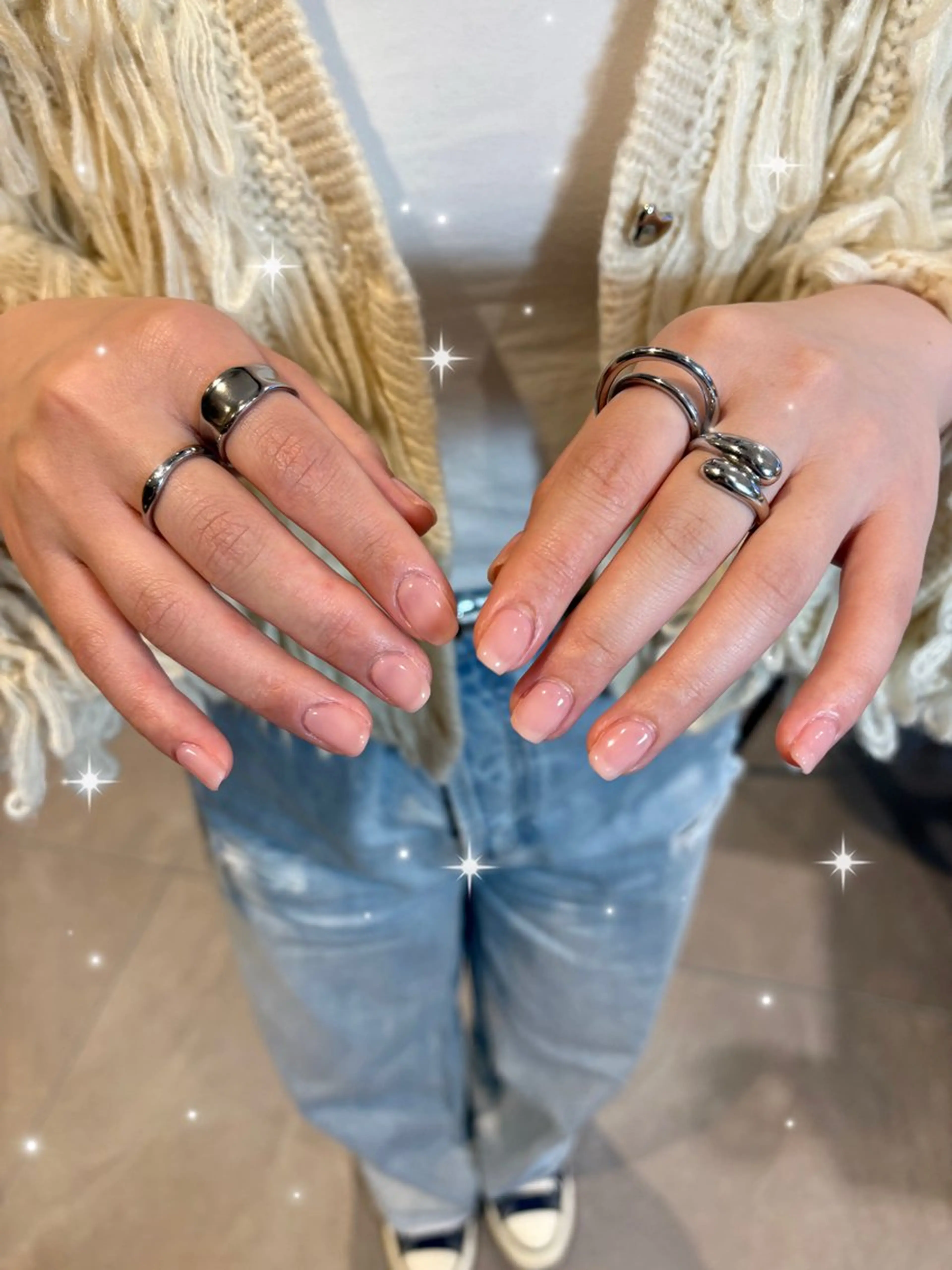 ネイル オフィスネイル ワンカラーネイル ピンク シンプルネイル 🎀RinRin🎀 Nail💅二子玉川のネイルデザイン