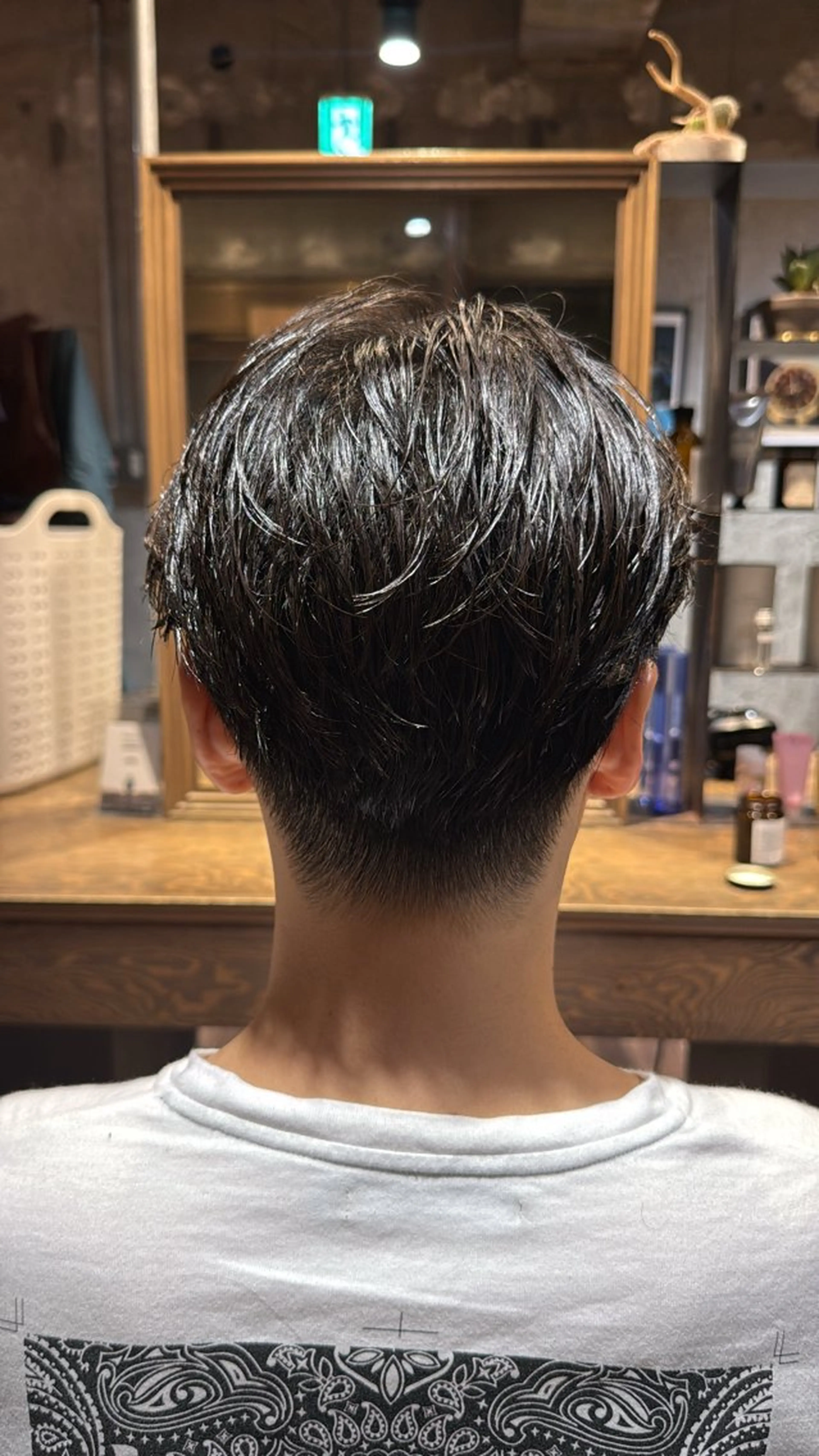 ショート パーマ メンズ ビジネス ショートヘア メンズ/佐藤 恒輝のヘアスタイル