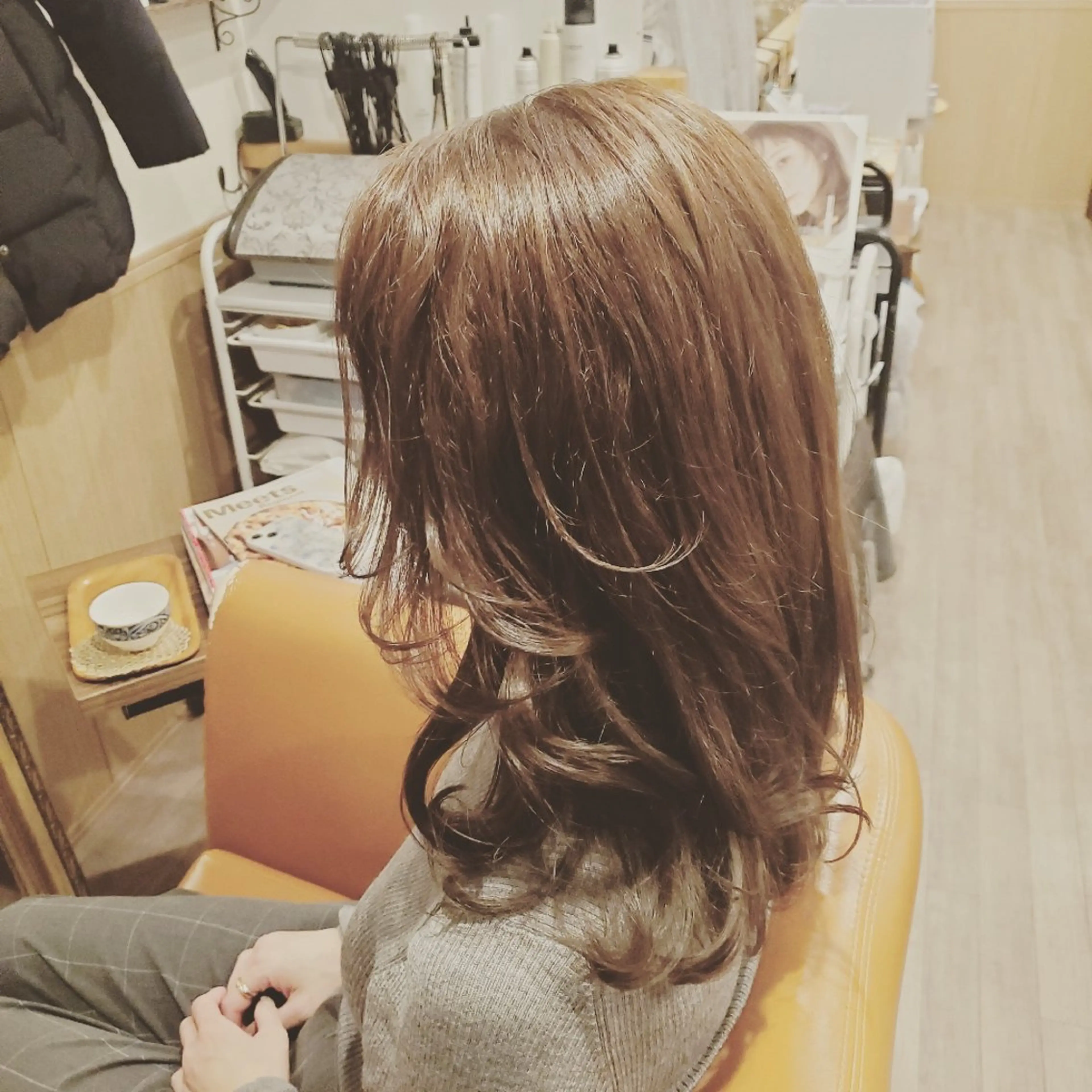 ロング カラー ヘアアレンジ パーマ カット ヘアカラー トリートメント spa hair  ark 富井直美のヘアスタイル