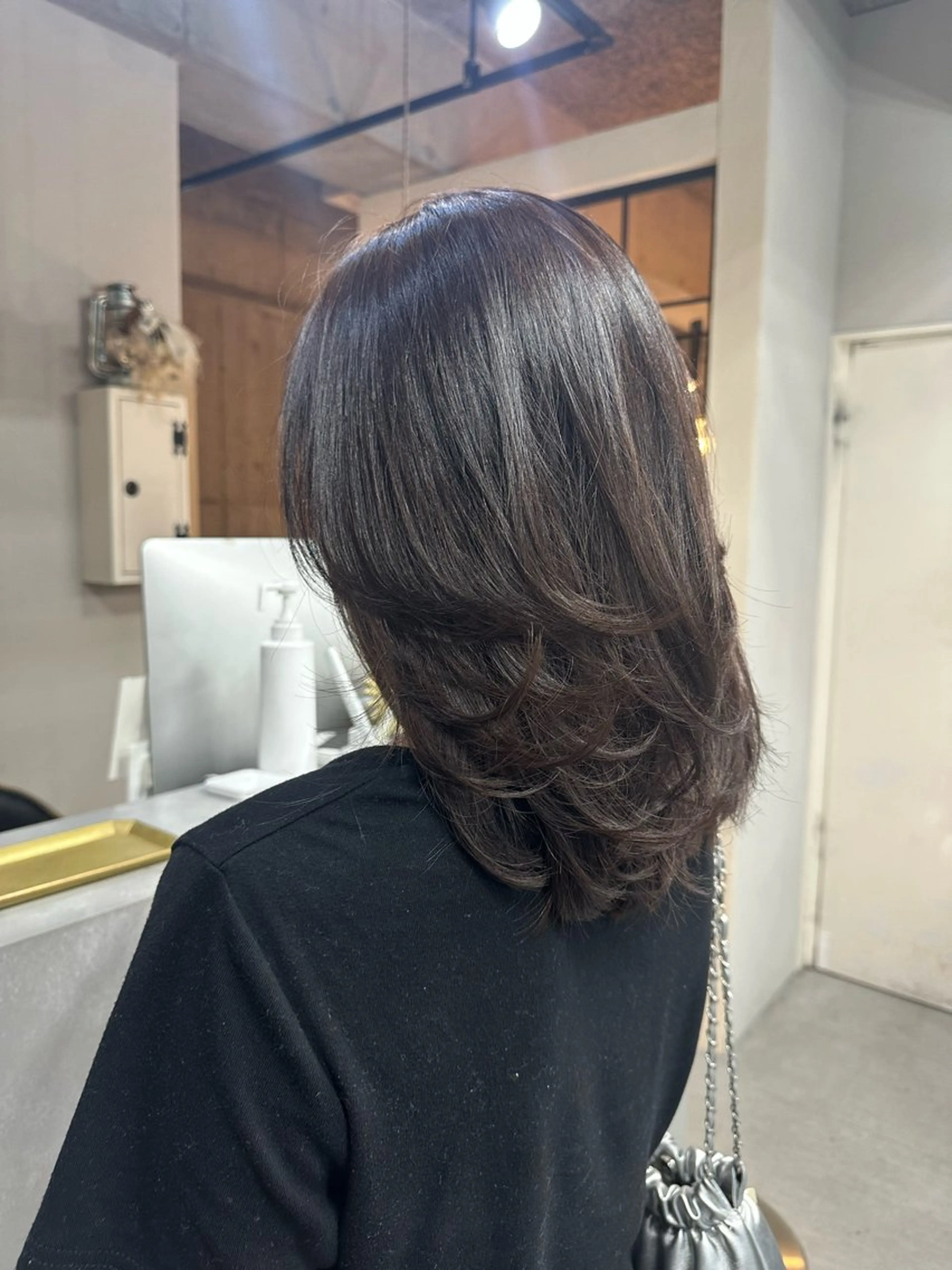 ミディアム XELM_ Aoiのヘアスタイル