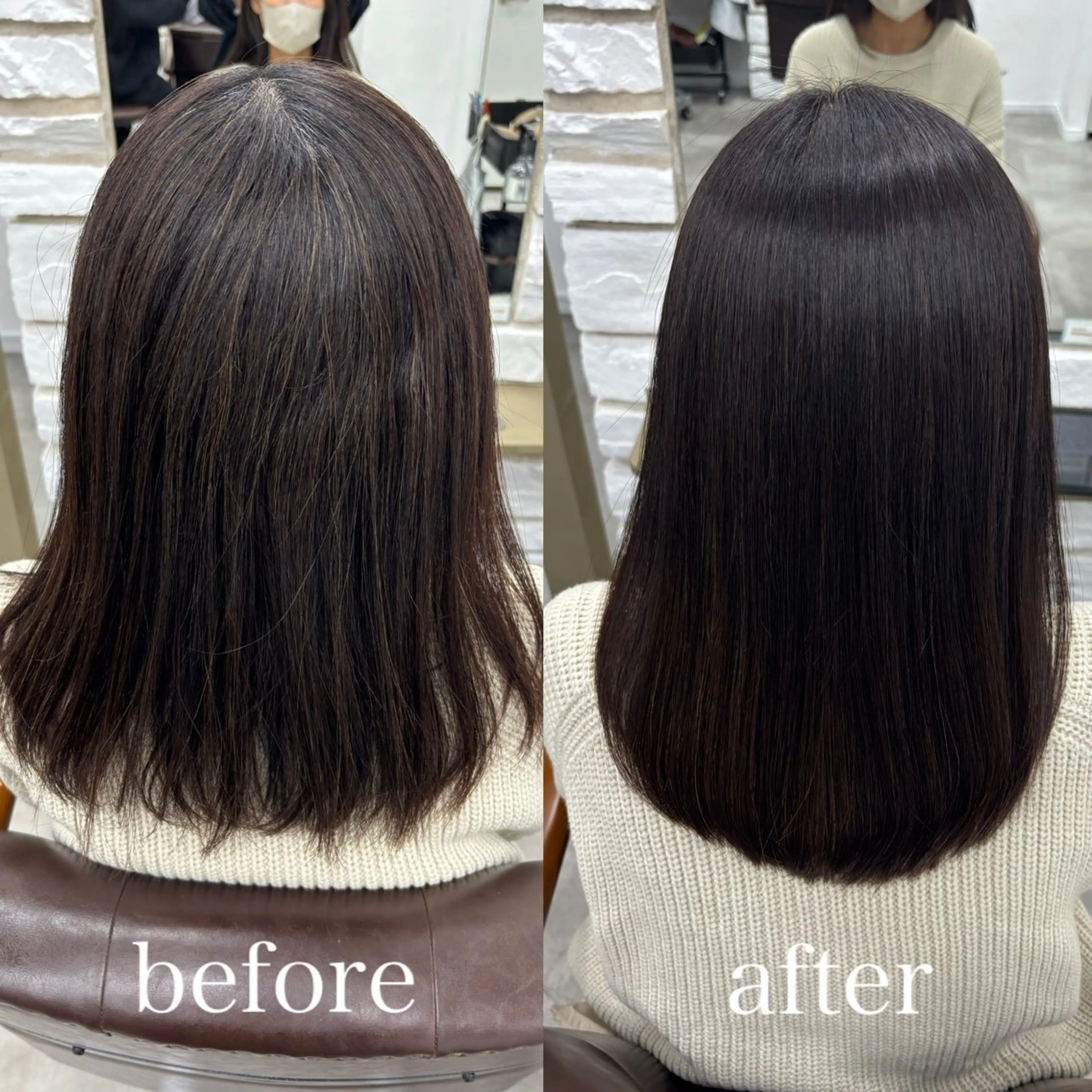 セミロング I see所属・I see/天王寺/ 髪質改善/本田 唯のヘアスタイル