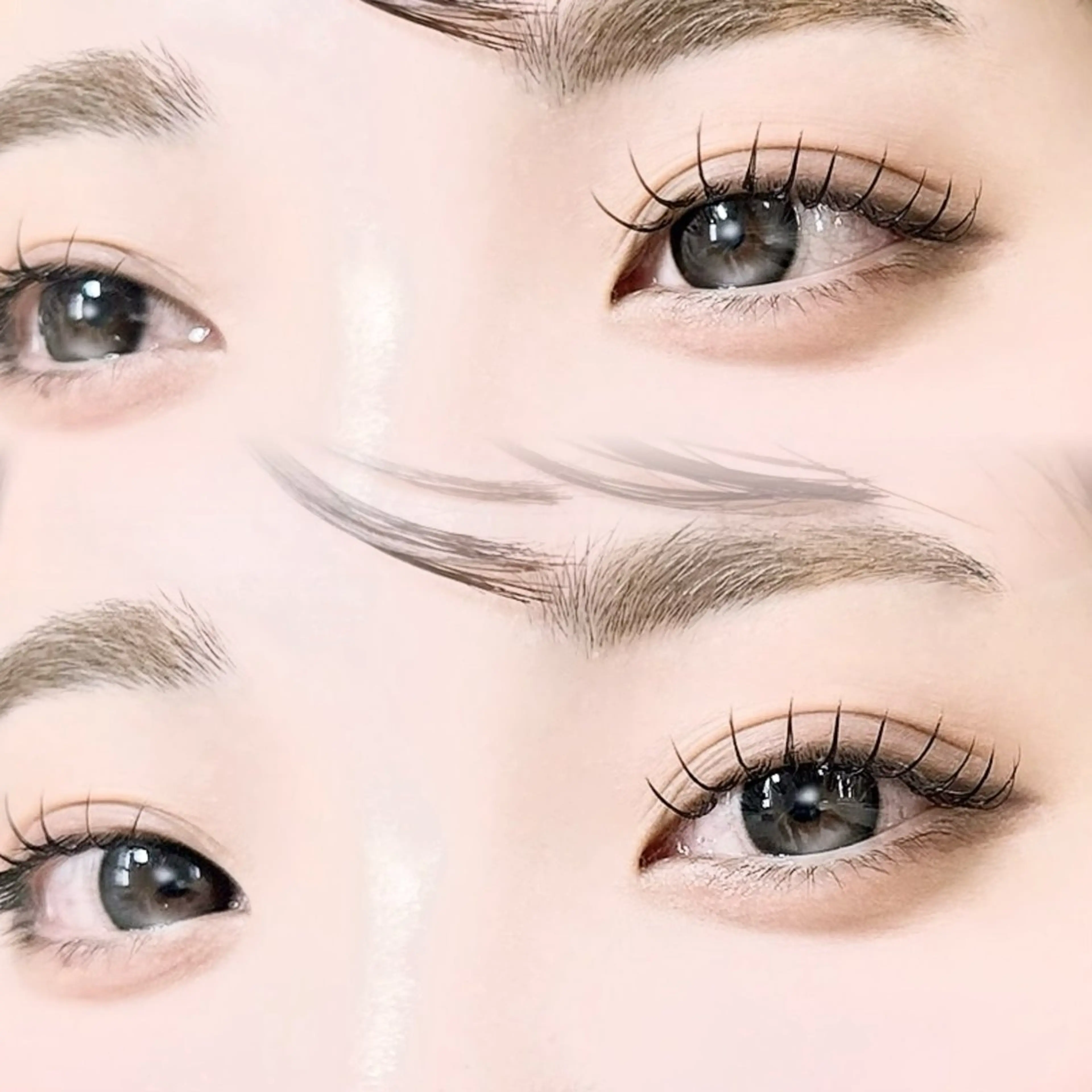 【オフ・コーティング込み】💫LED💫フラットエクステ100​〜​140本🍒の写真