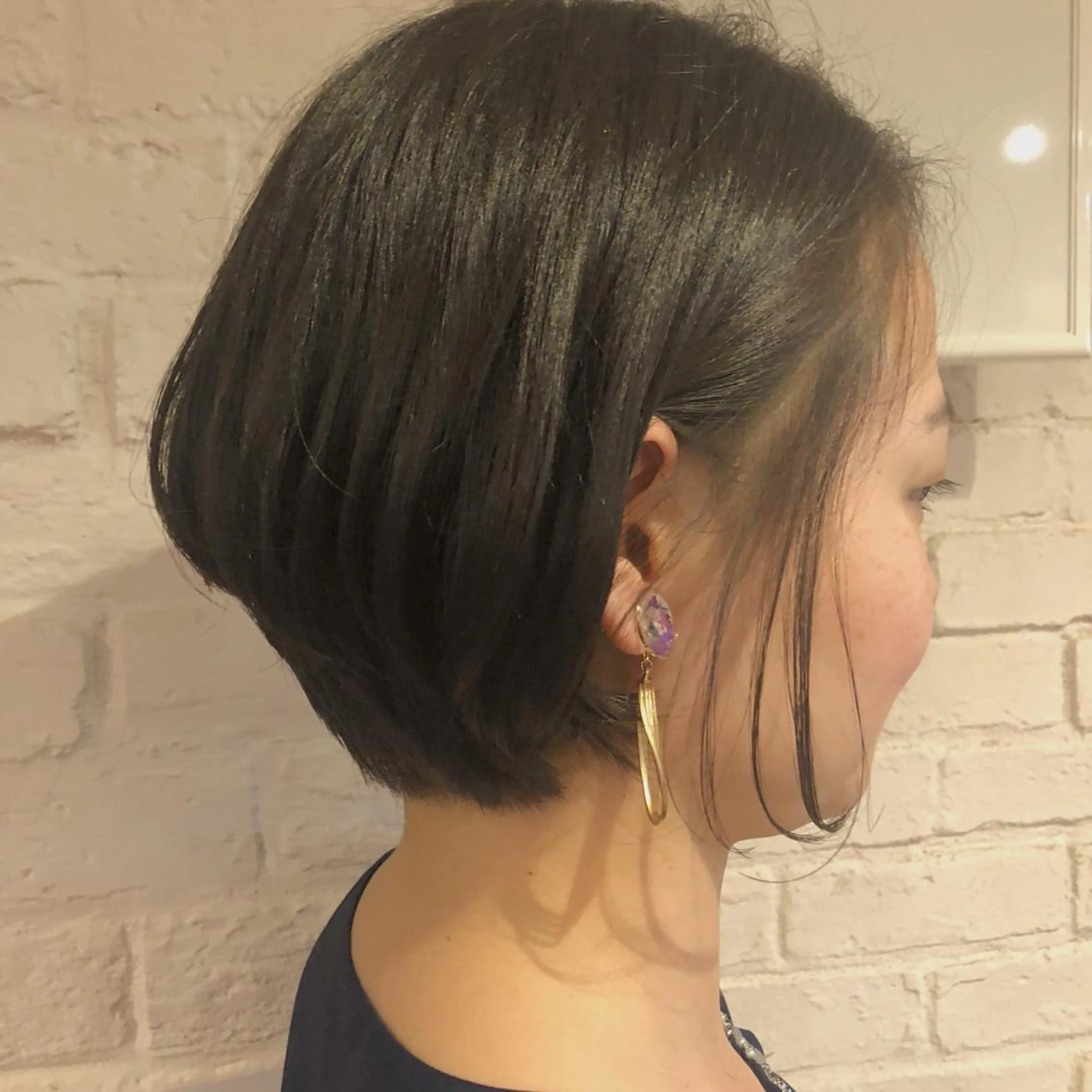 ショート ショートヘア カット ヘアカラー トリートメント 吉川 愛美李のヘアスタイル