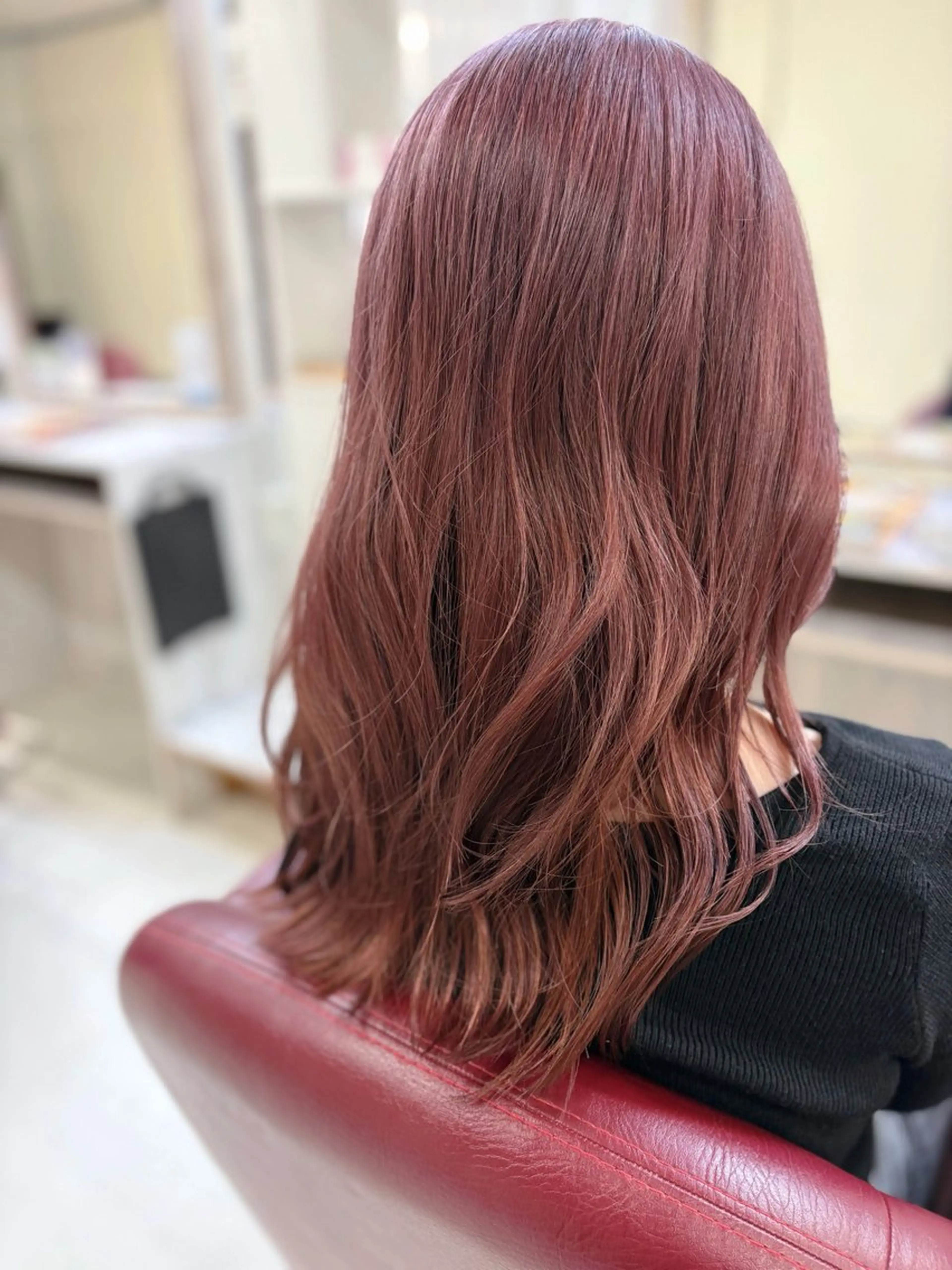 カラー ブラウンカラー ピンクカラー ヘアカラー トリートメント CROSS⭐️ さいとうのヘアスタイル