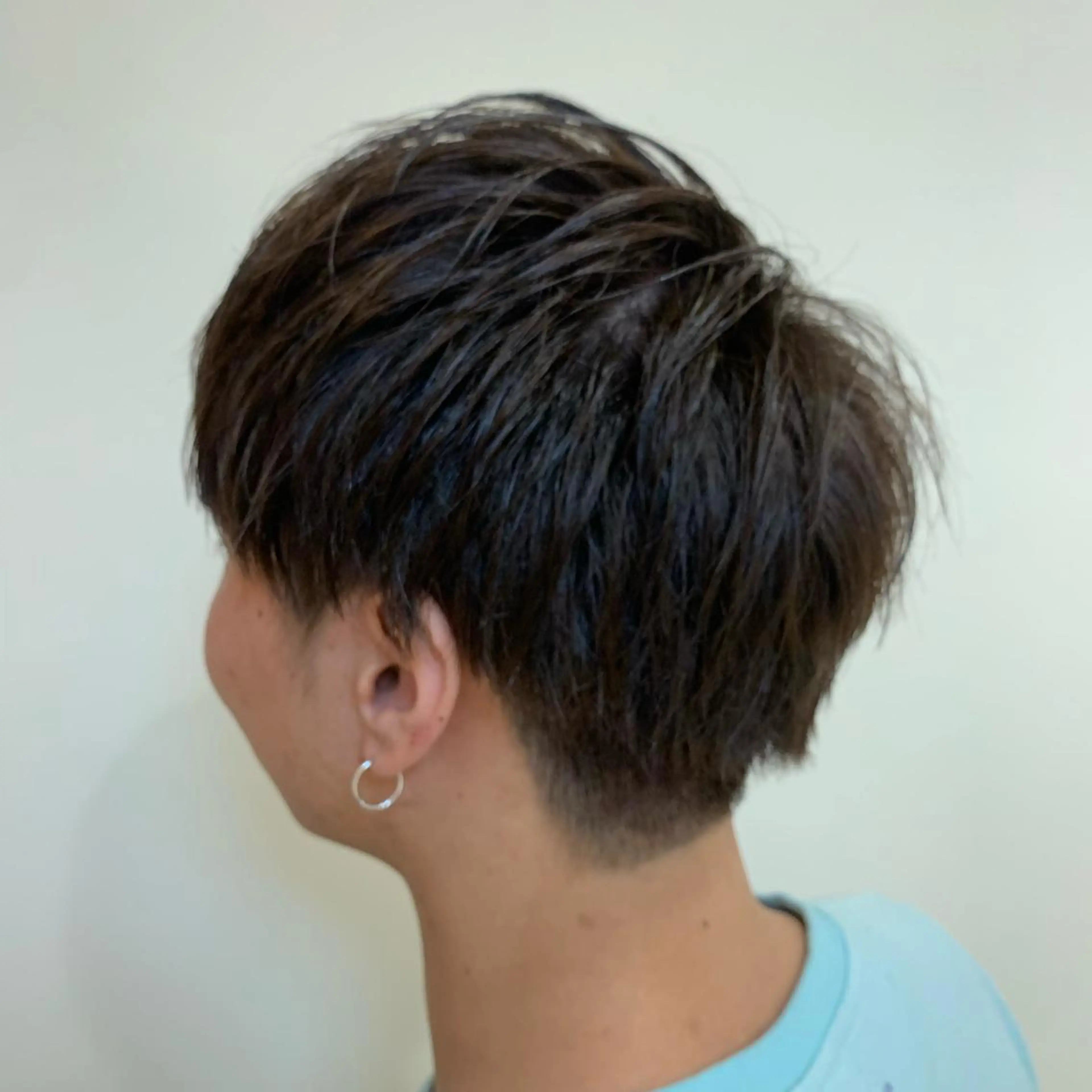 メンズ JUNYA 海外ガールヘアのヘアスタイル