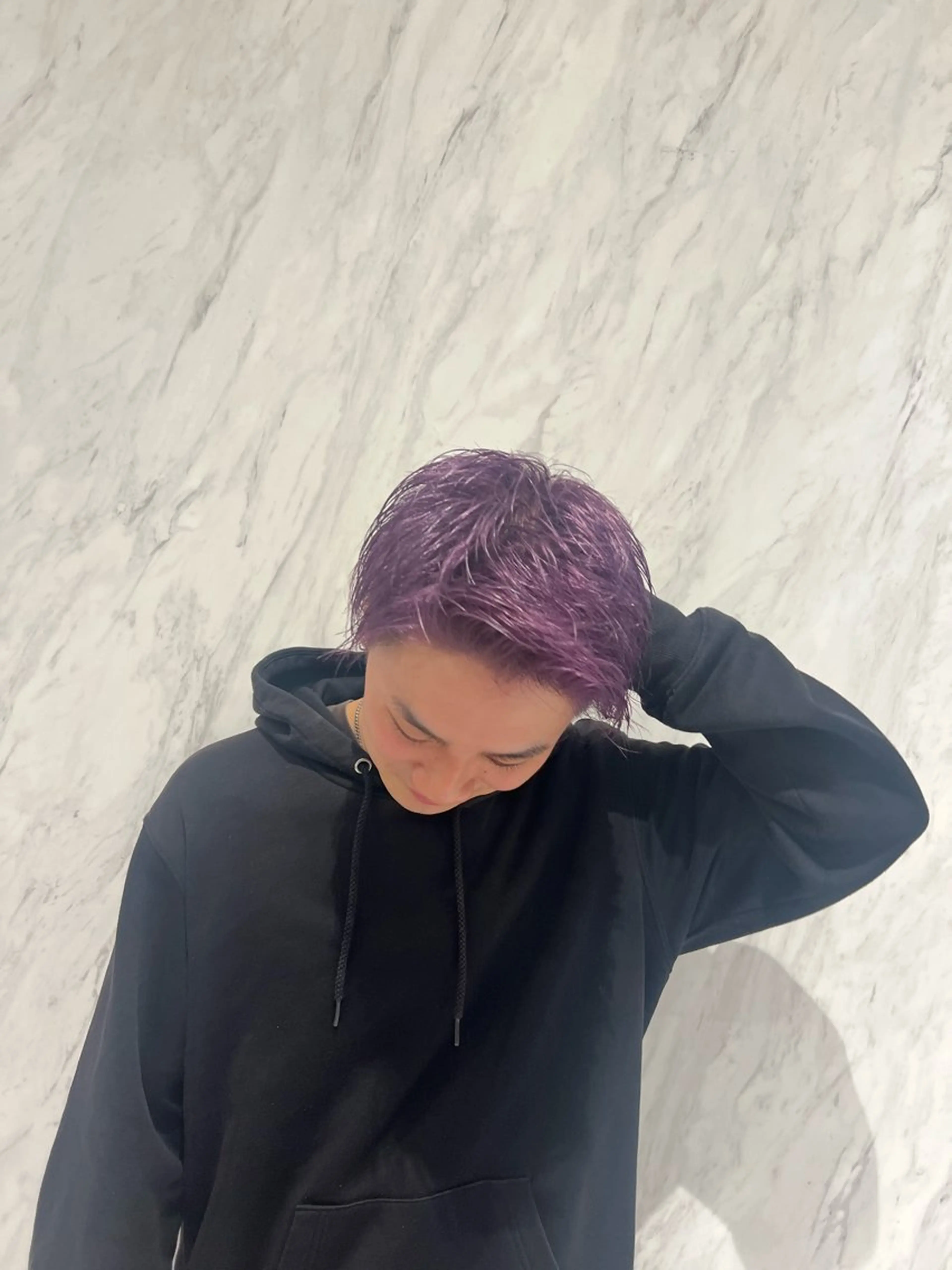 ショート カラー メンズ Neale. ユメのヘアスタイル