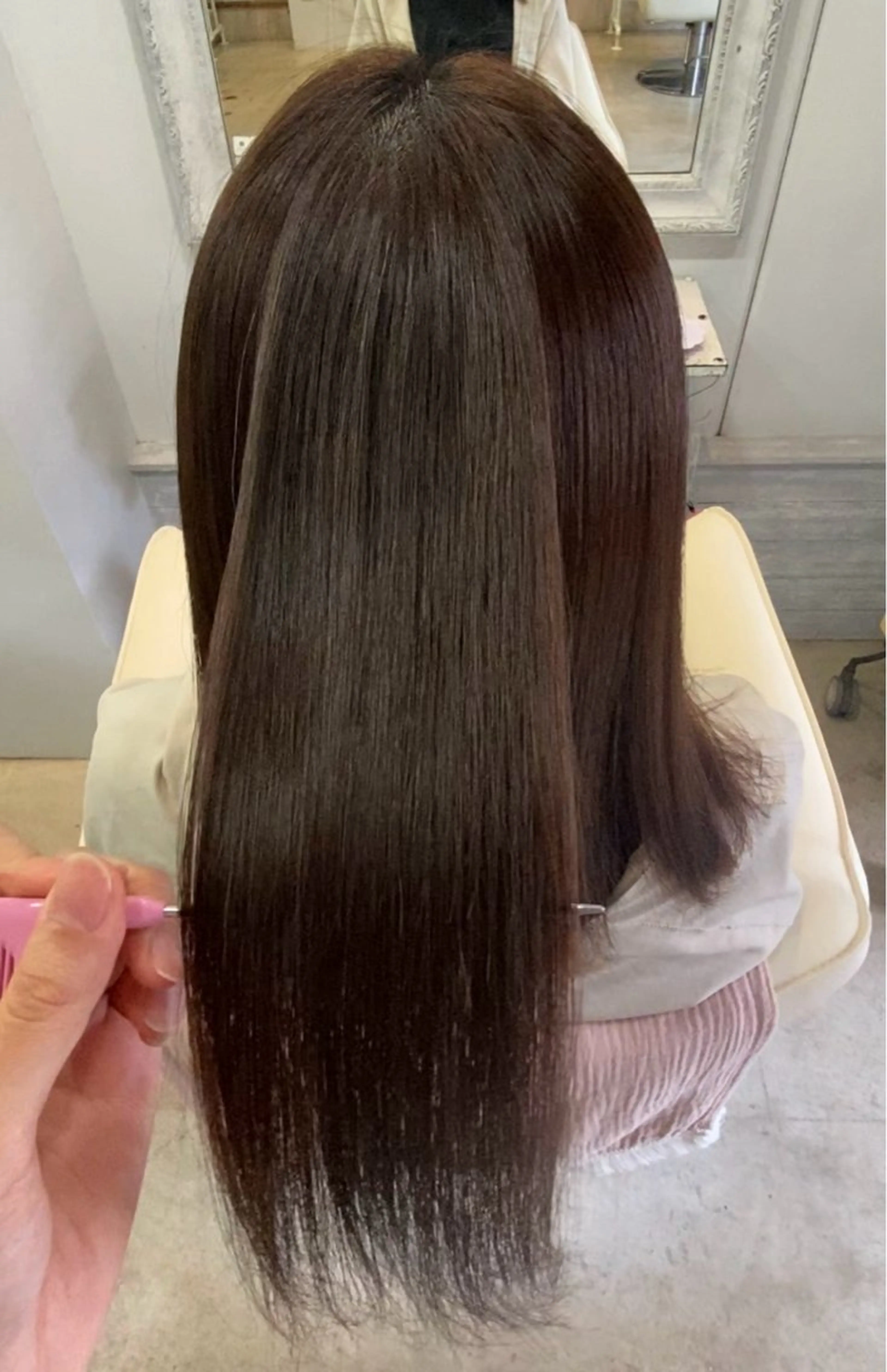 ミディアム ツヤ感カラー🎀 本美冴のヘアスタイル