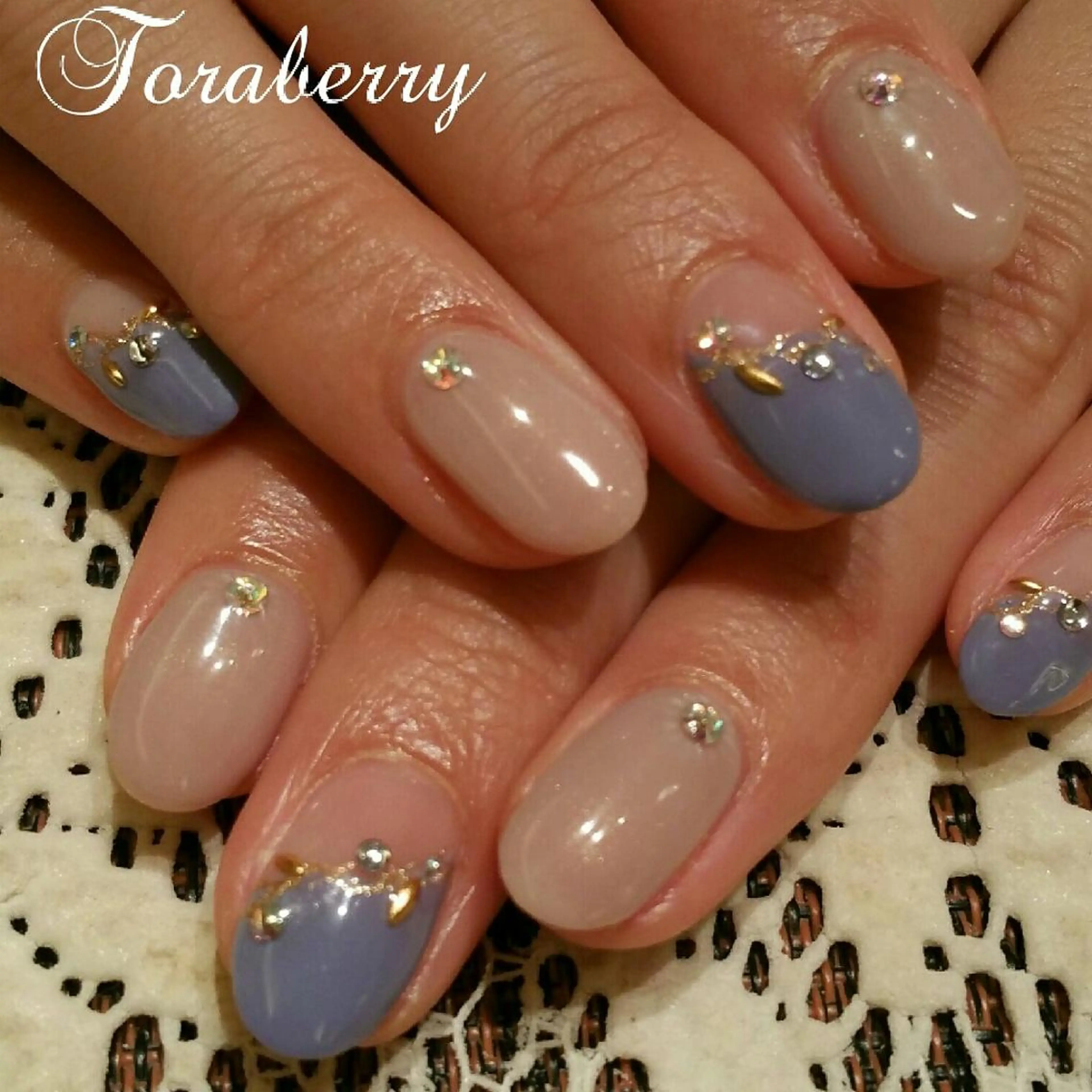 ネイル オフィスネイル ハンドネイル ネイリスト なつみのネイルデザイン