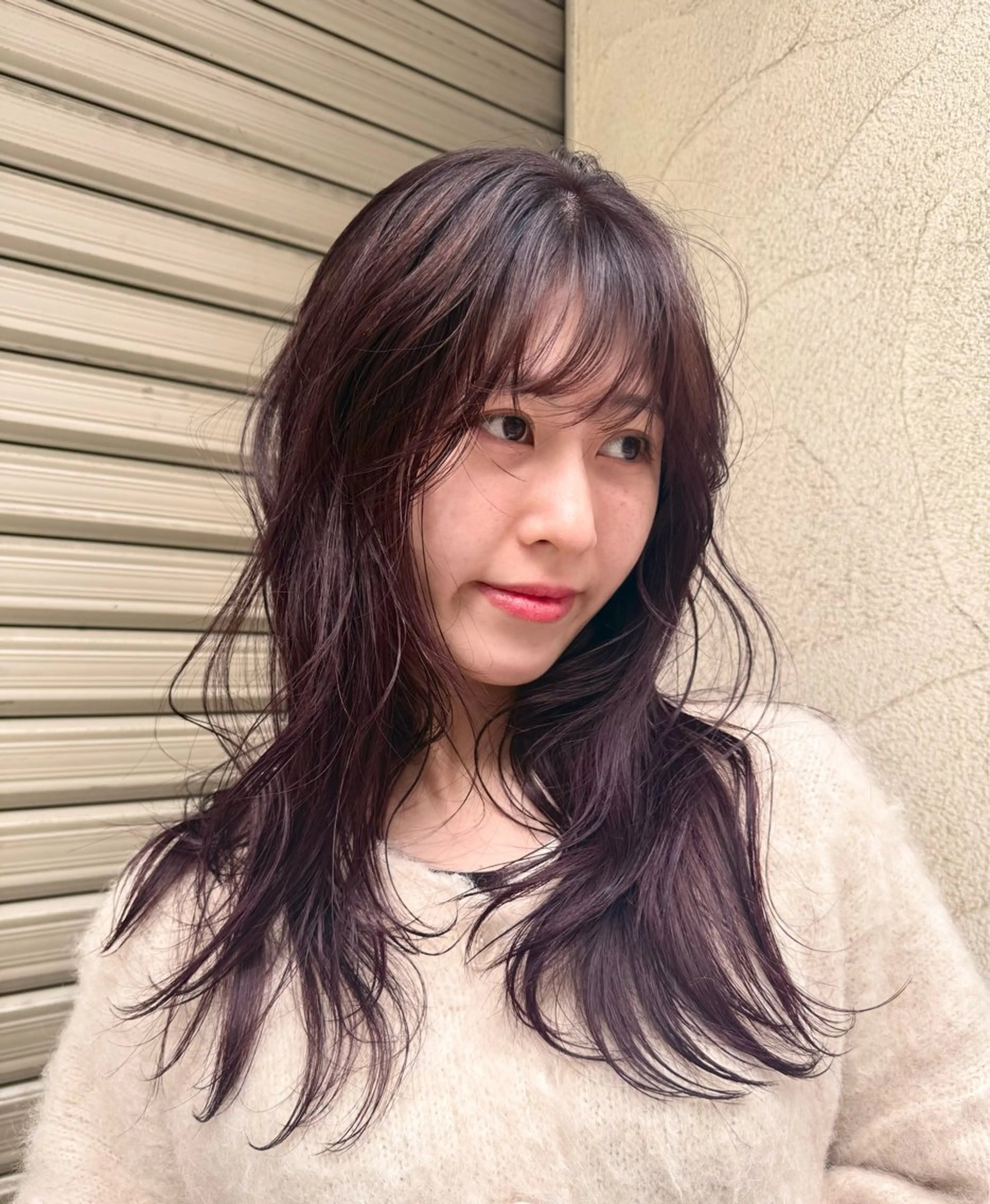 ロング ヘアカラー 🧶透明感カラー/ Yuzu/ベージュ♡のヘアスタイル