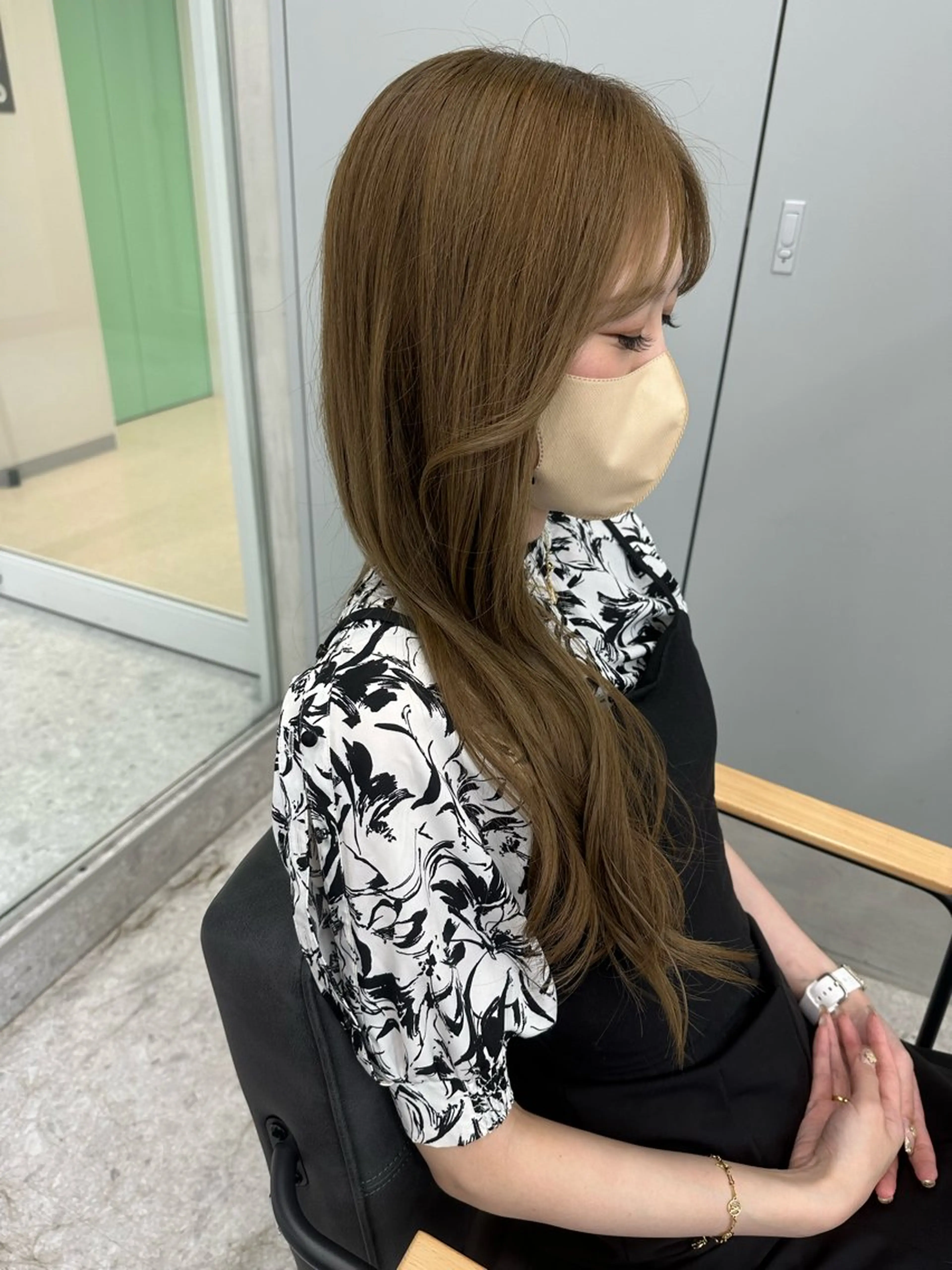 ロング 韓国風ヘア 🌟艶髪🌟 田島銀河のヘアスタイル