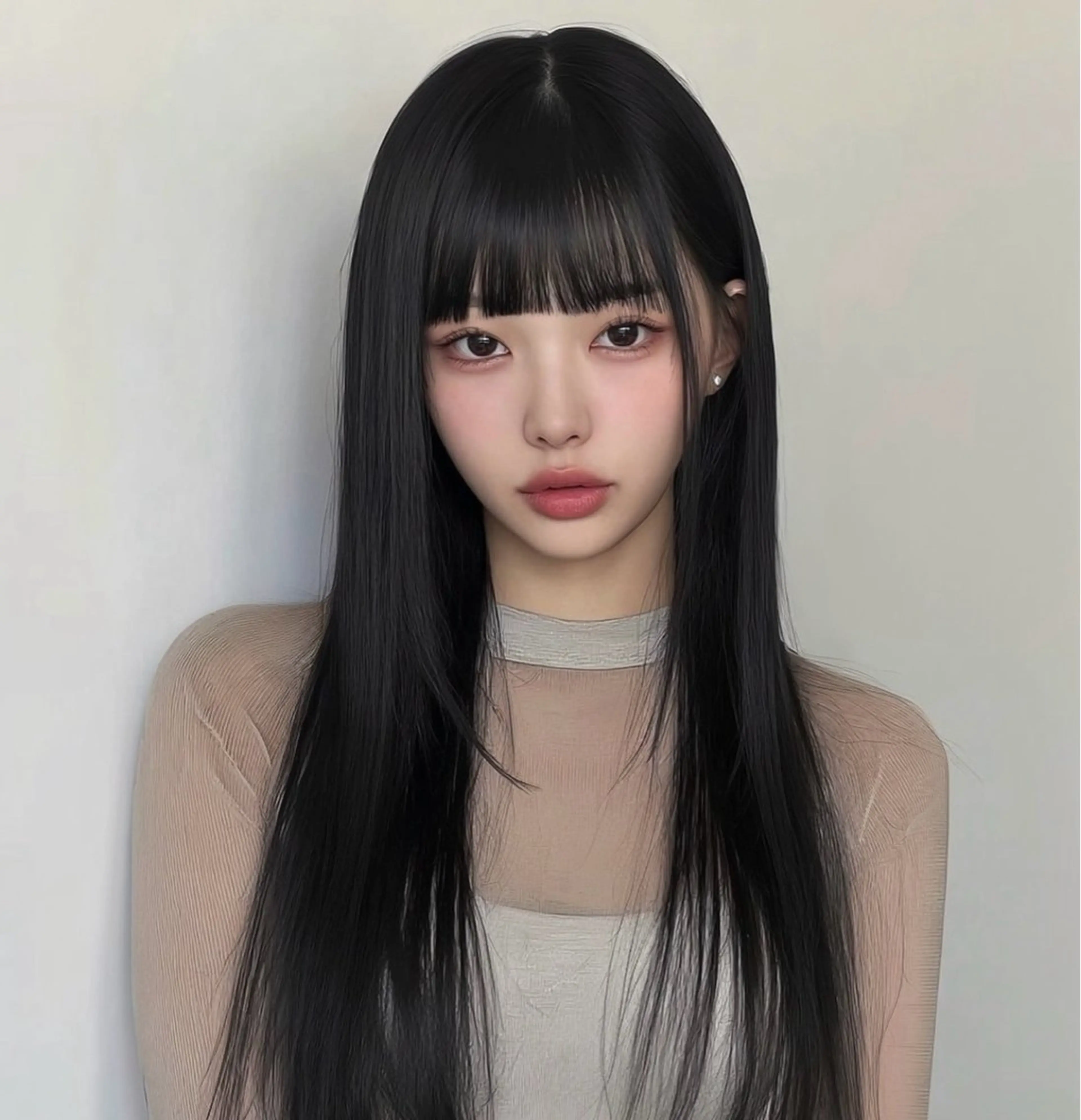 ロング カラー カット ヘアカラー トリートメント SALOWIN RayⅡ銀座店所属・本場の韓国ヘア 🇰🇷 中尾 崇人のヘアスタイル