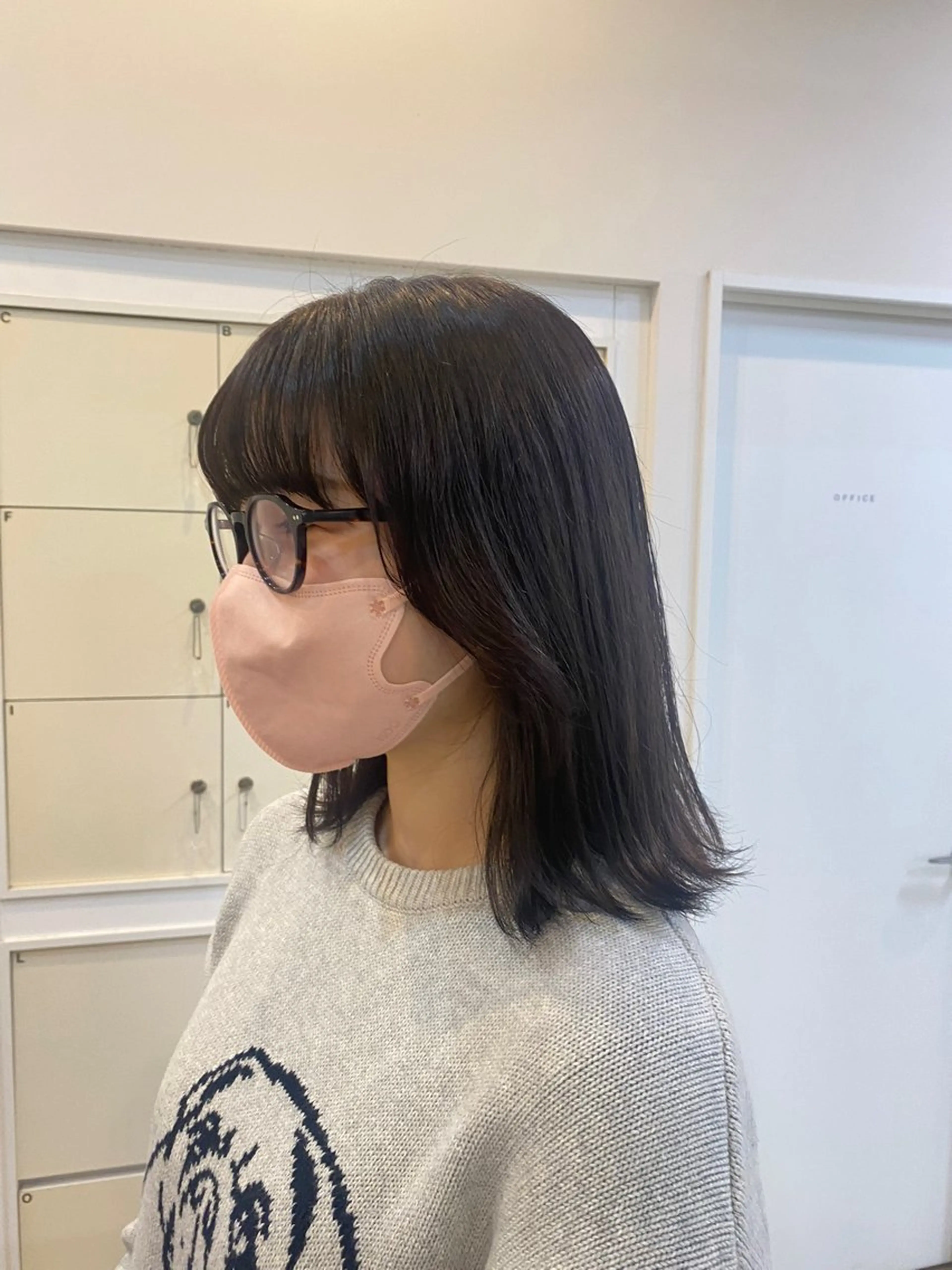 ミディアム RENJISHI  KICHIJOJI所属・🌈🧡ヤマダ ヒロナ🌈🧡のヘアスタイル