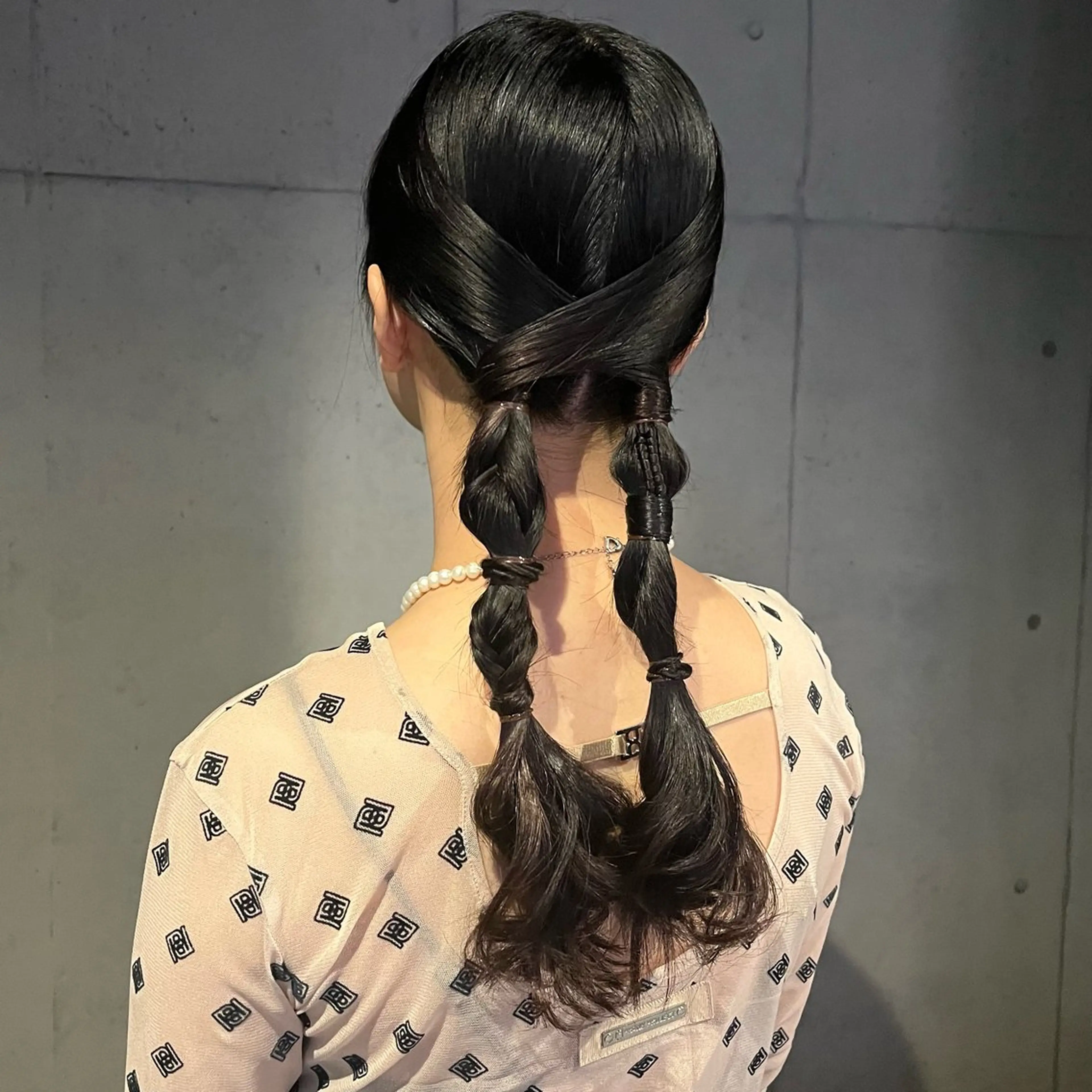 ロング ヘアアレンジ 〖❁田尻千尋| LEONID❁〗のヘアスタイル