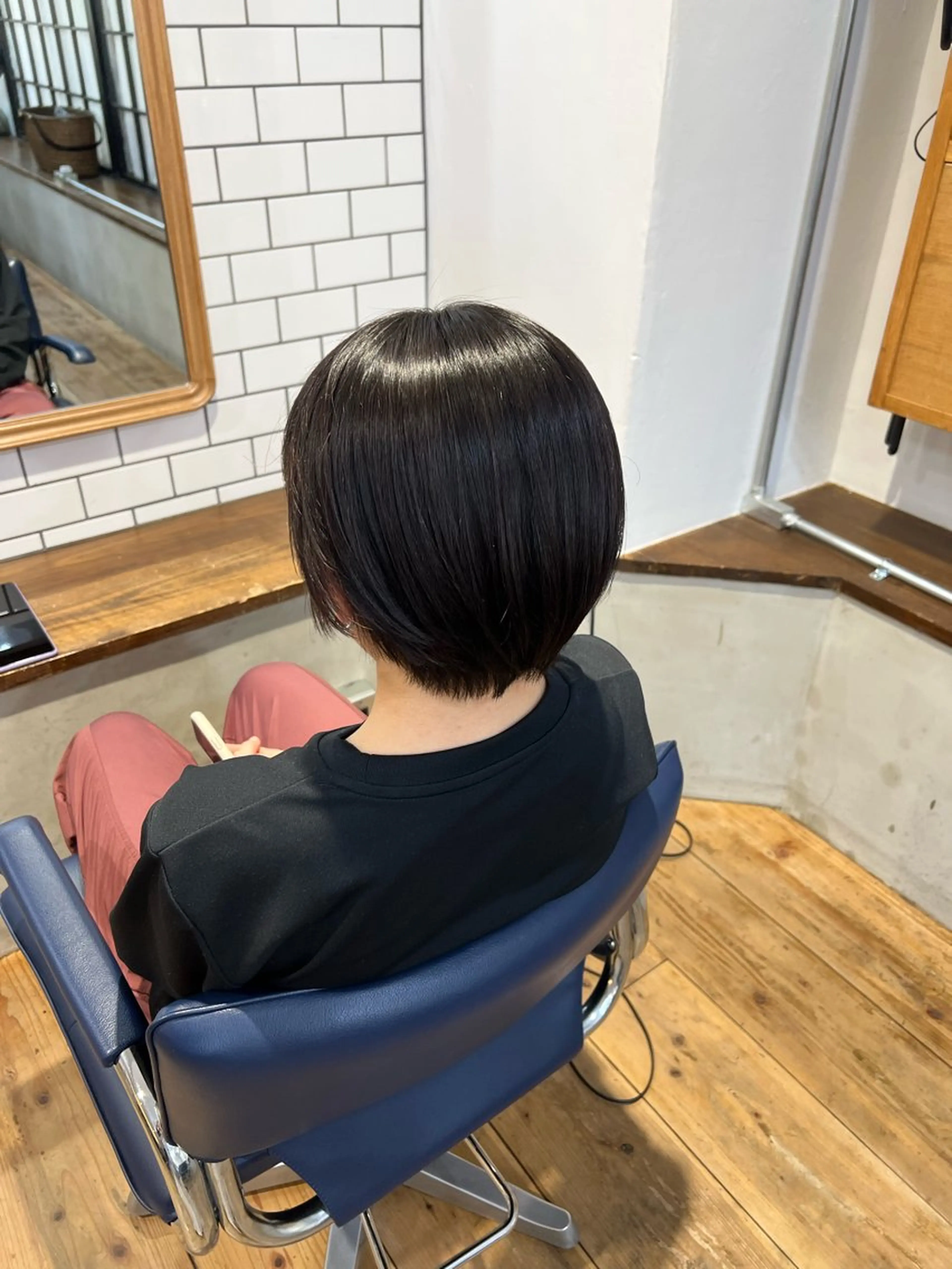 ショート ショートヘア 髪質改善/縮毛矯正 yutsuki ☻のヘアスタイル