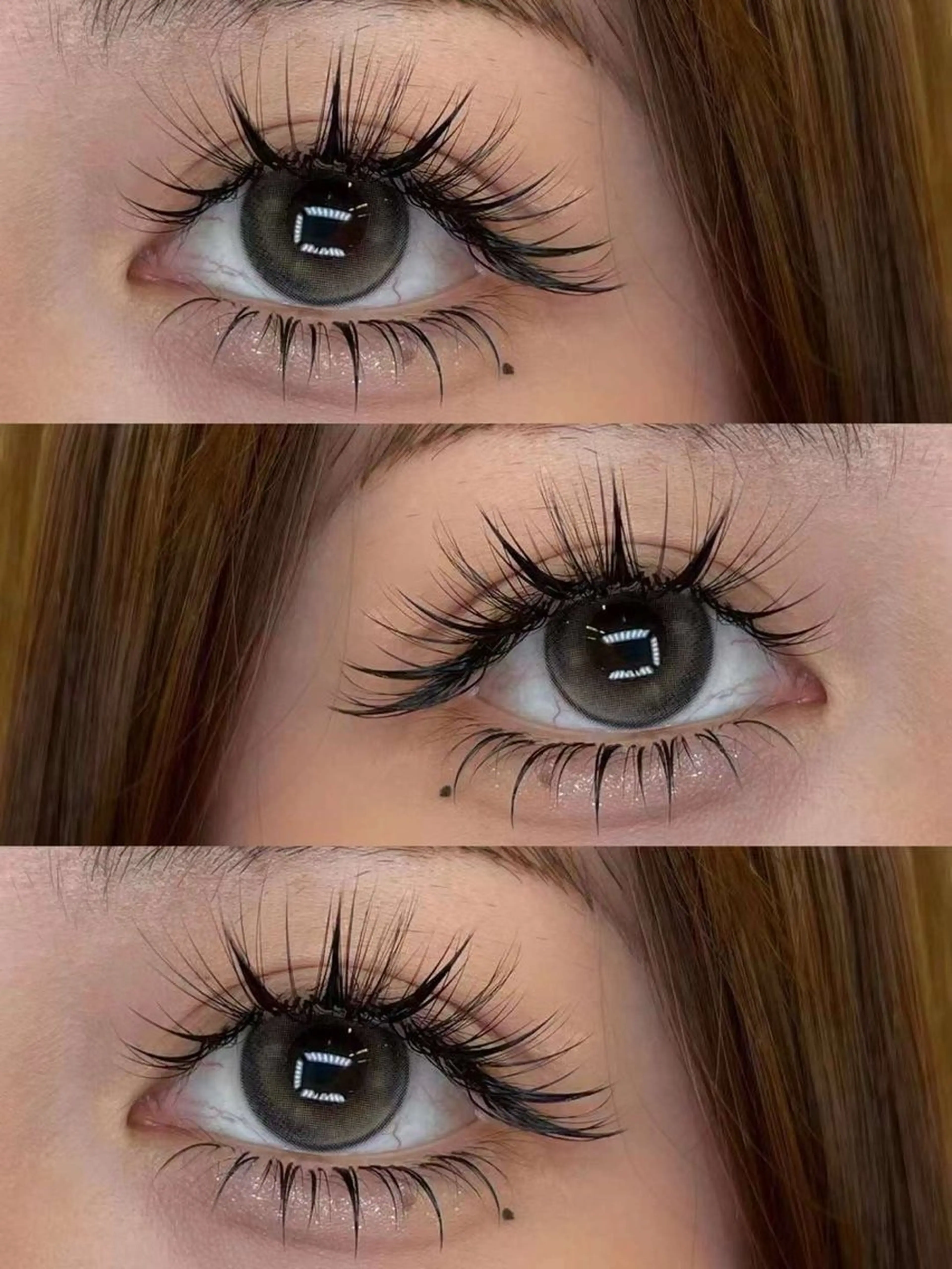 マツエク・マツパ 束感まつ毛 カラーマツエク フラットラッシュ パリジェンヌラッシュリフト まつげパーマ マツエク 🍓 KaNan🍓のマツエク・マツパデザイン