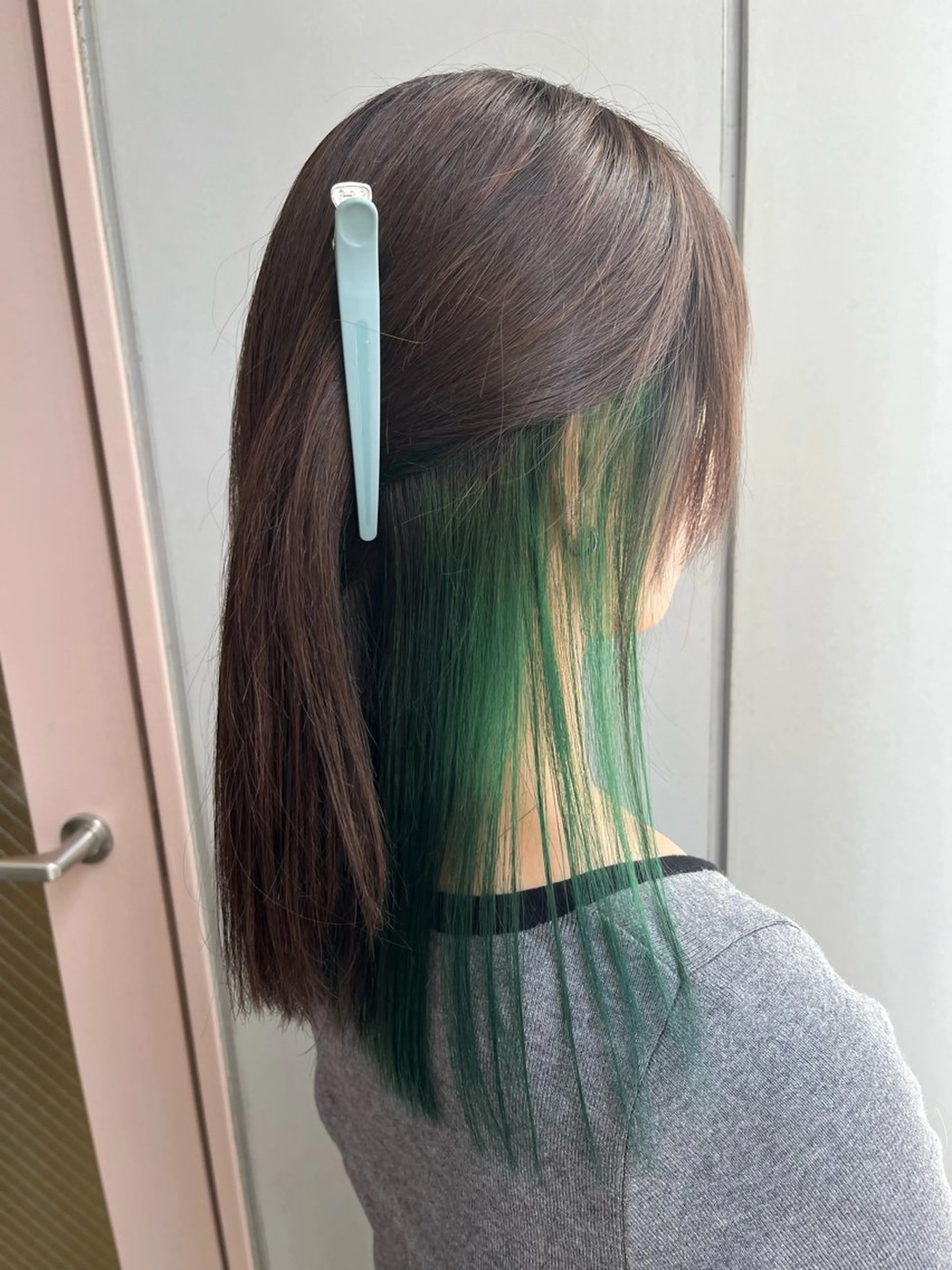 ロング カラー カット ヘアカラー トリートメント 似合わせ/ブリーチ/ 髪質改善/ミクෆ‪のヘアスタイル