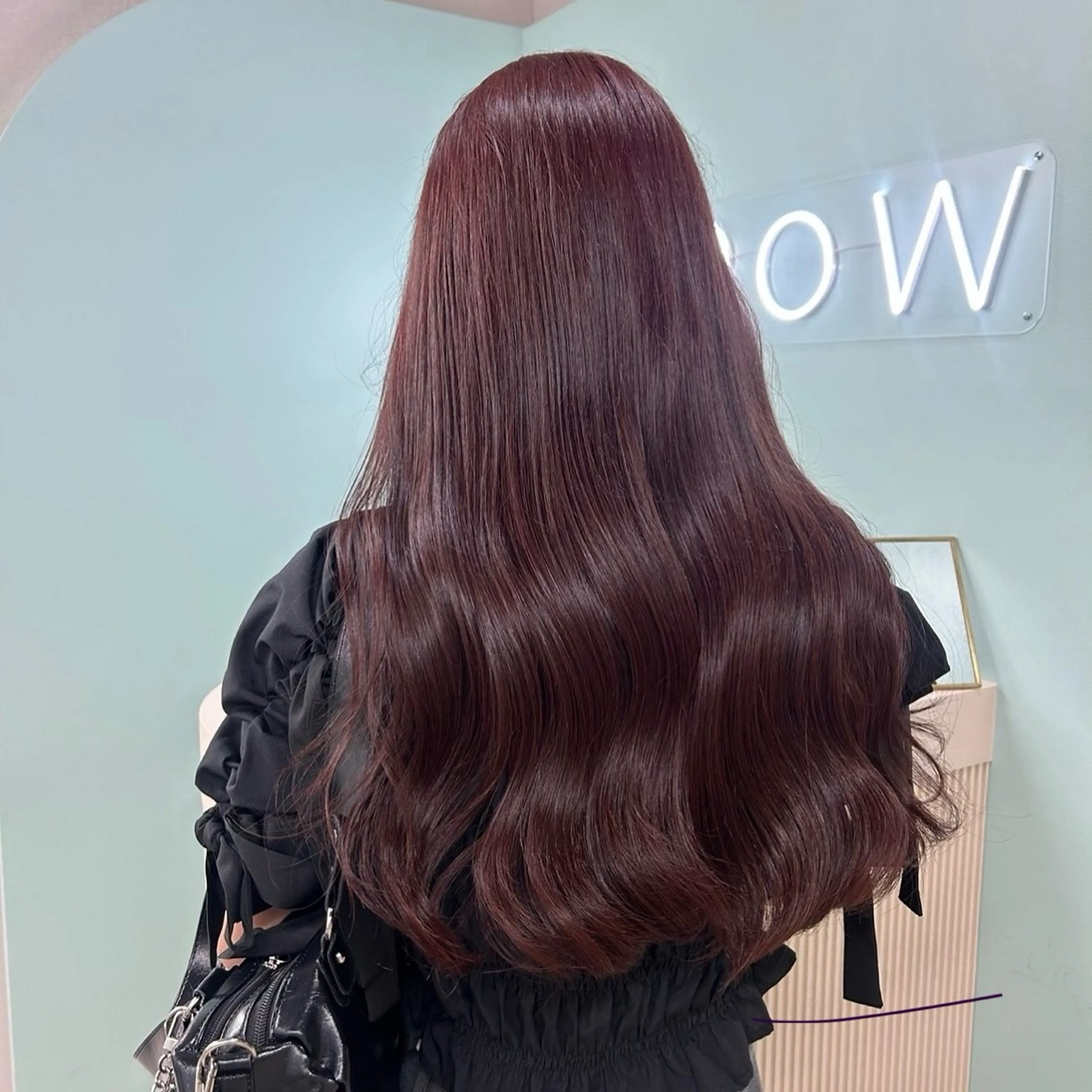 ロング カラー IROW大名店 緋奈乃のヘアスタイル