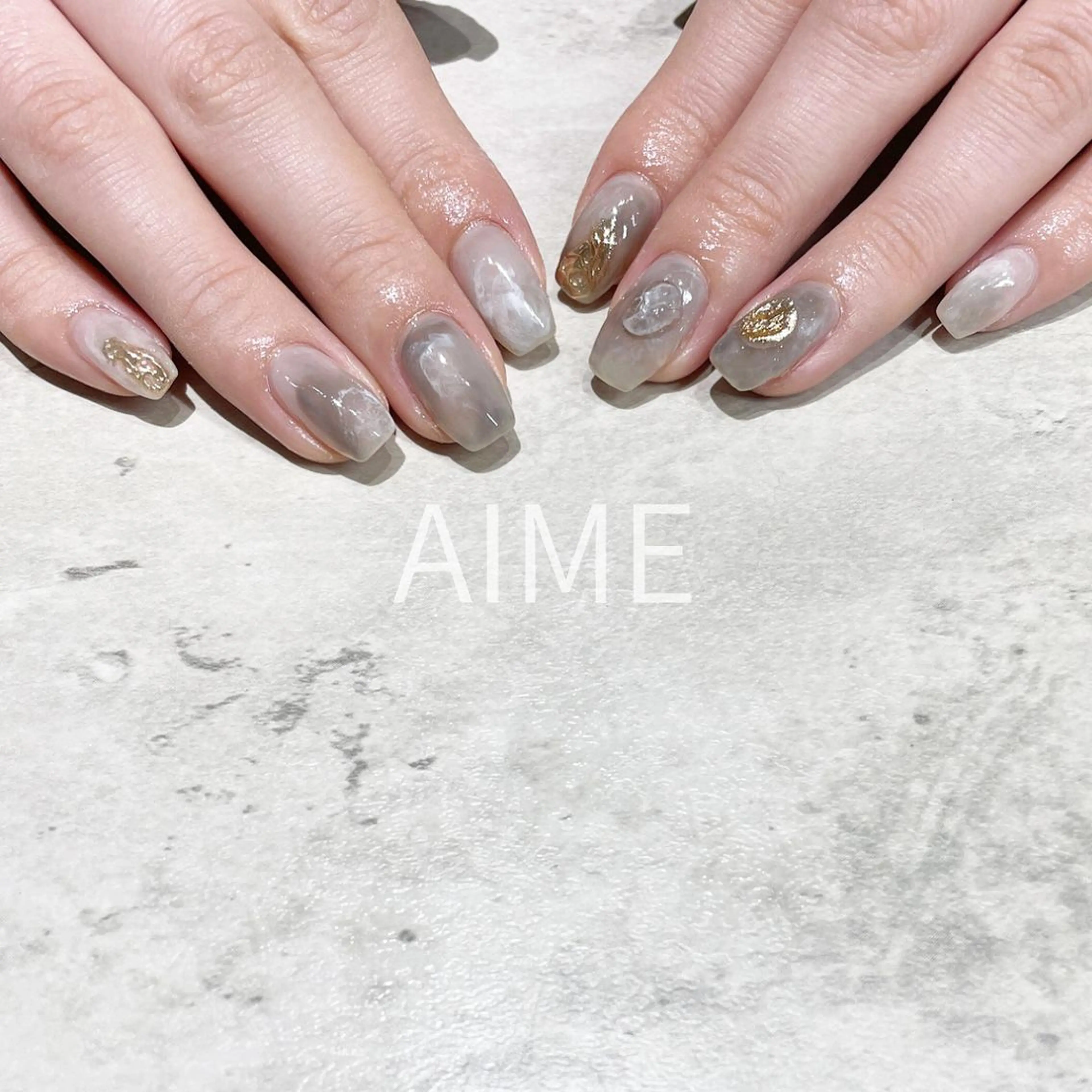 ネイル ハンドネイル AIME （momo）のネイルデザイン