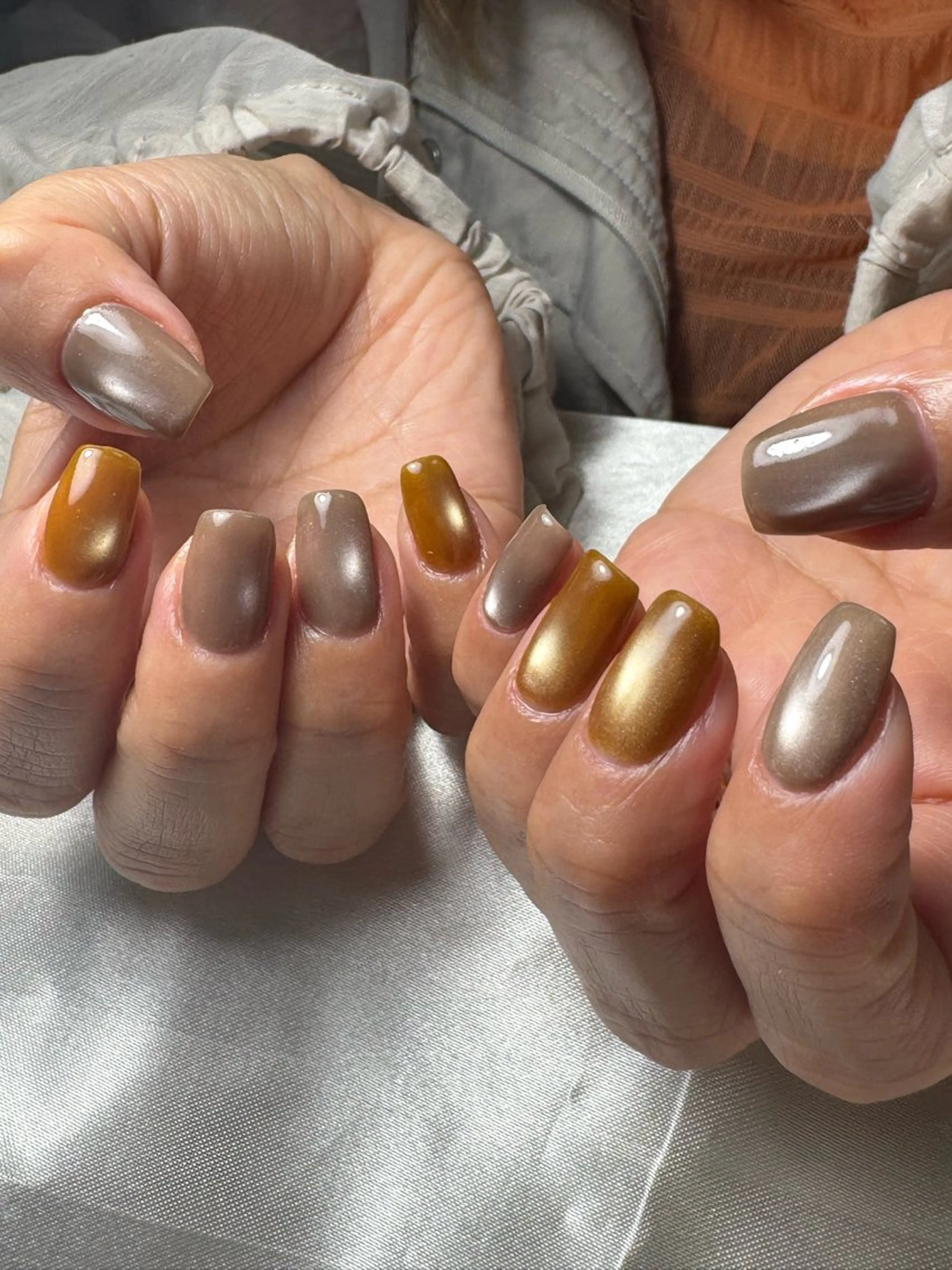 ネイル マグネットネイル 猫の子nail yuiのネイルデザイン