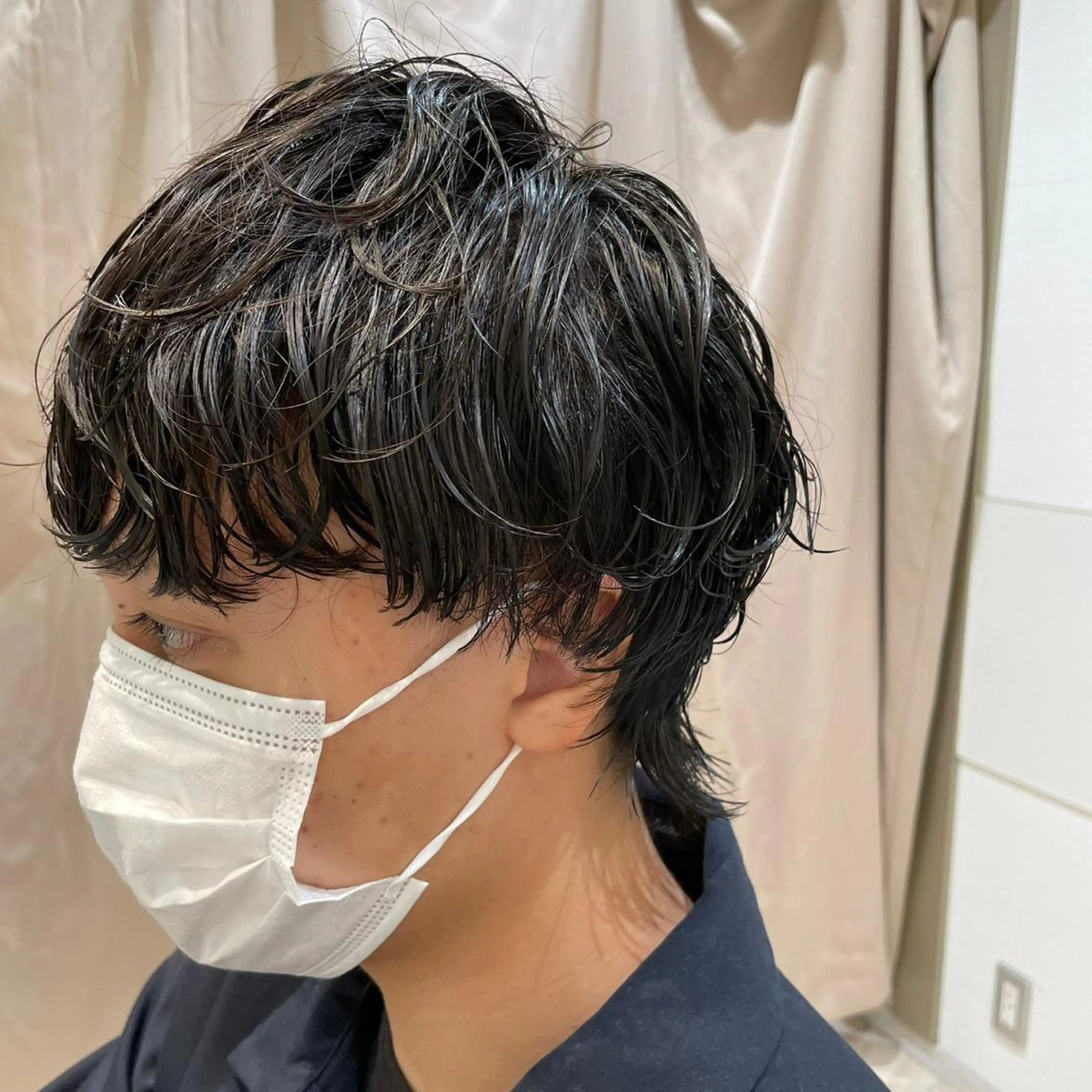 パーマ メンズ 波巻パーマ/毛流れ パーマ☘️りゅうせいのヘアスタイル